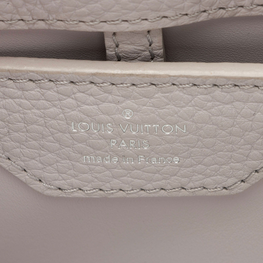 Louis Vuitton Taurillon Mechanical Flowers Capucines PM Bag