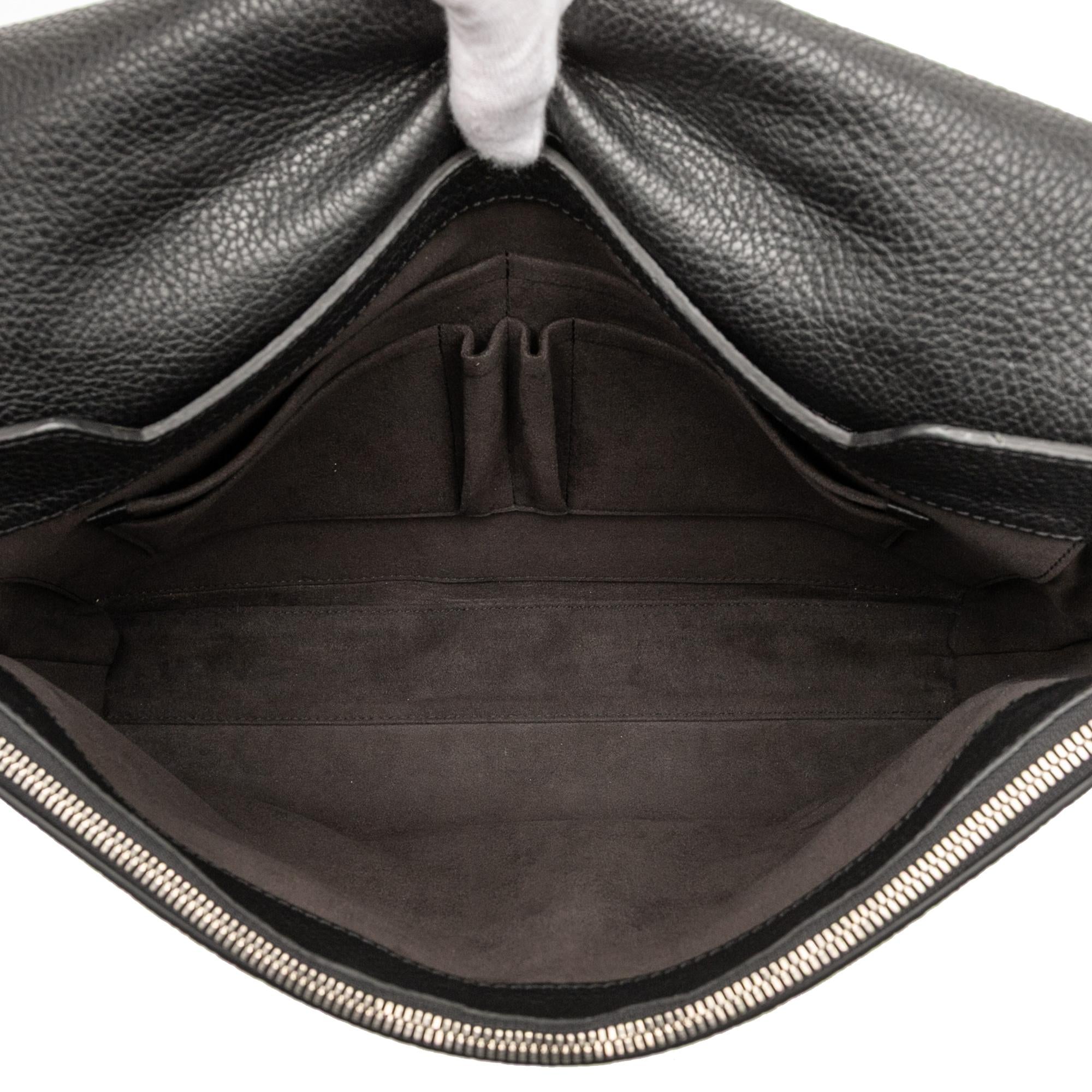 Louis Vuitton Taurillon Serviette Dorian Briefcase