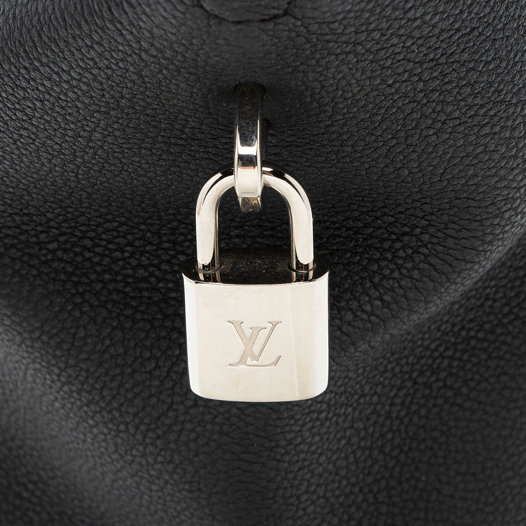 Louis Vuitton Taurillon Soft Lockit MM Satchel