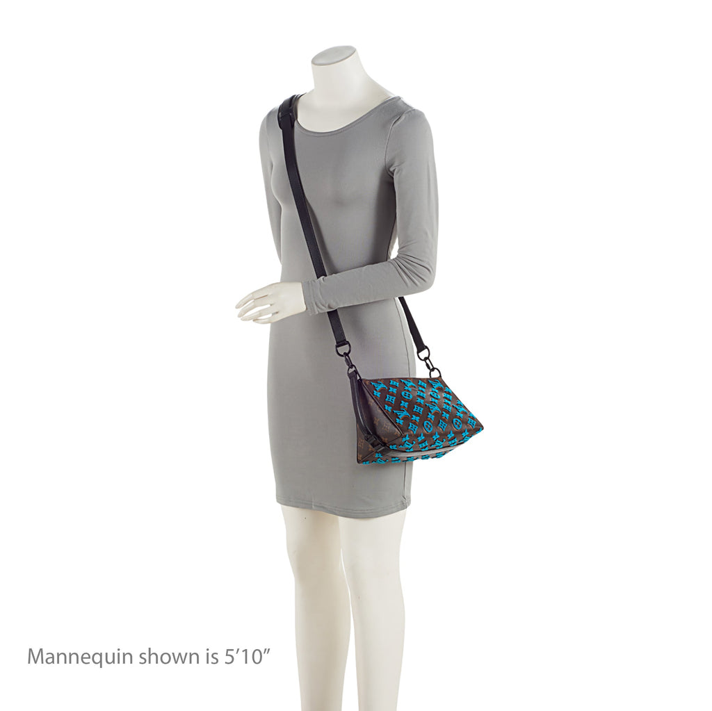 Louis Vuitton Tuffetage Monogram Canvas Triangle Messenger