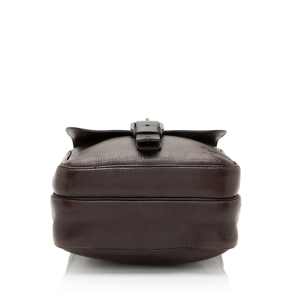 Louis Vuitton Utah Leather Iroquois Small Messenger Bag (SHF-da66x9)