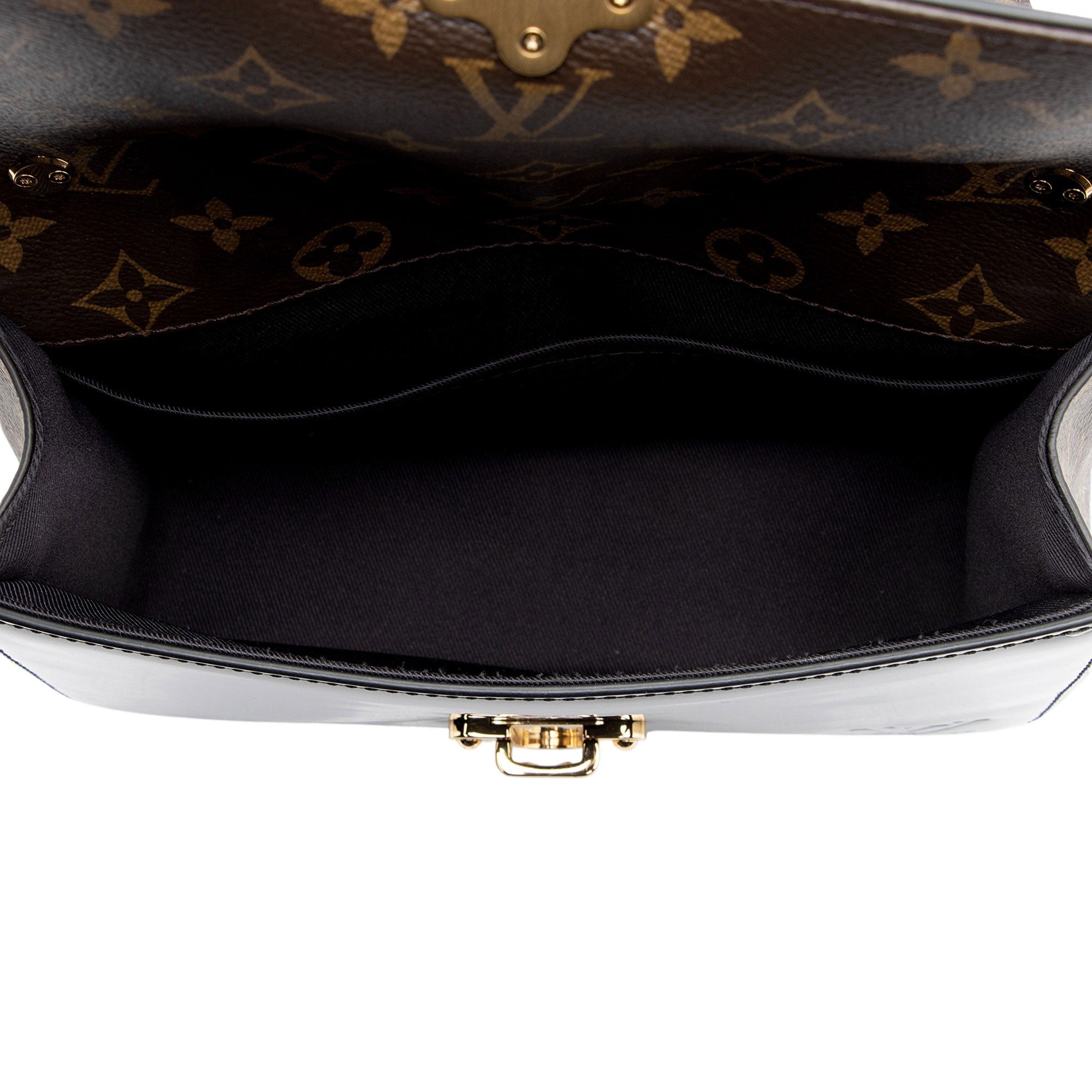 Louis Vuitton Miroir Vernis Monogram Canvas Cherrywood BB Shoulder Bag
