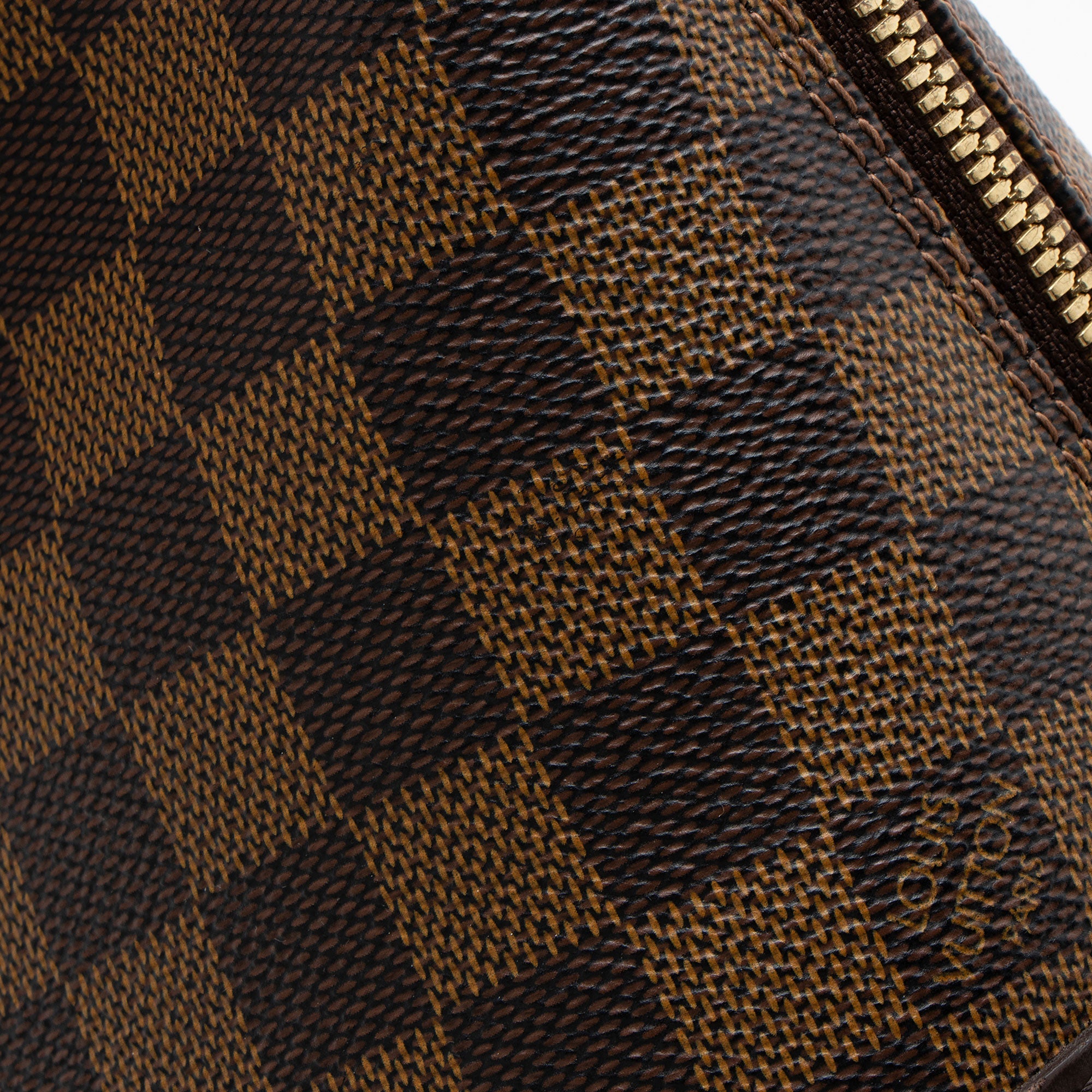 Louis Vuitton Vintage Damier Ebene Alma PM Satchel