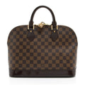 Louis Vuitton Vintage Damier Ebene Alma PM Satchel