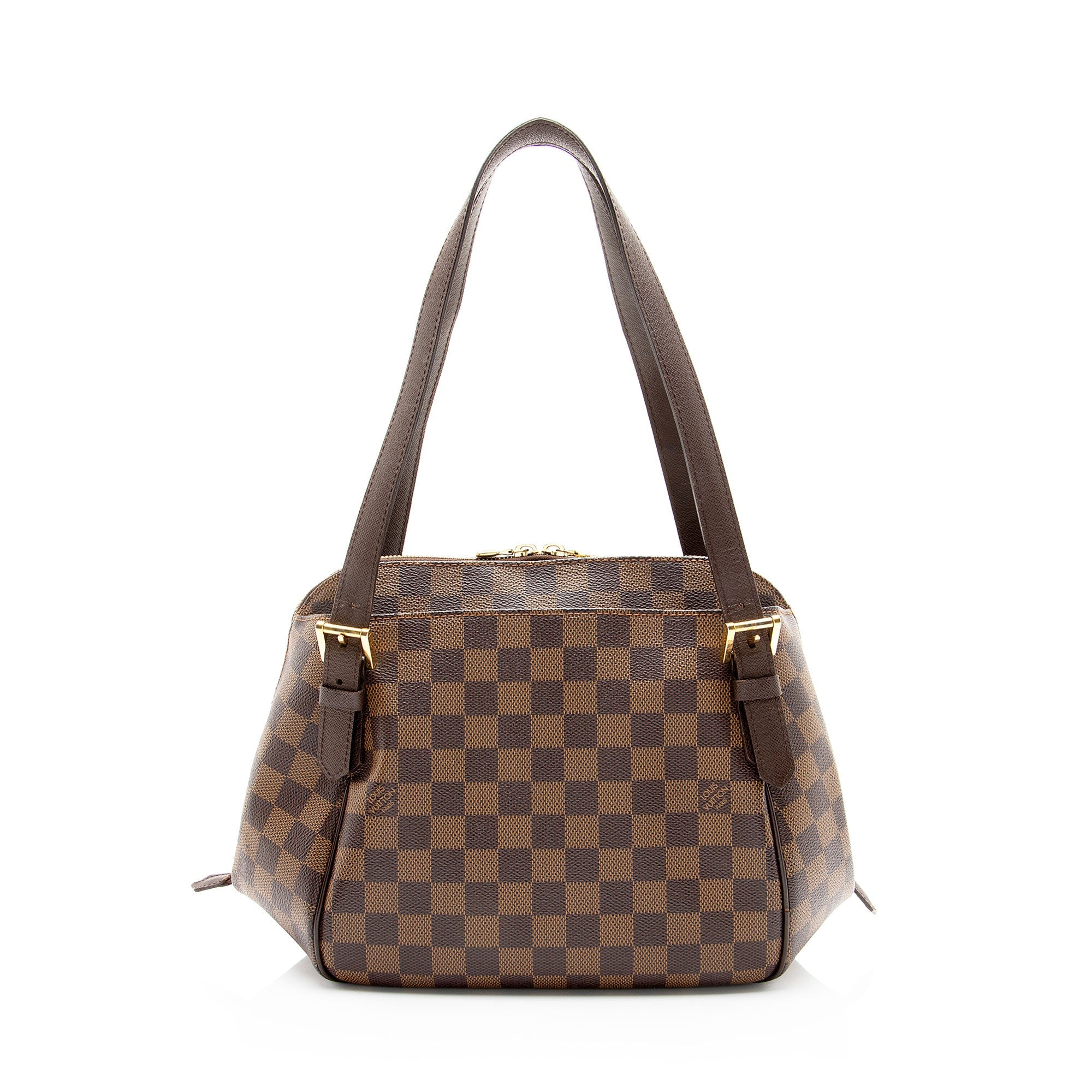 Louis Vuitton Vintage Damier Ebene Belem MM Shoulder Bag