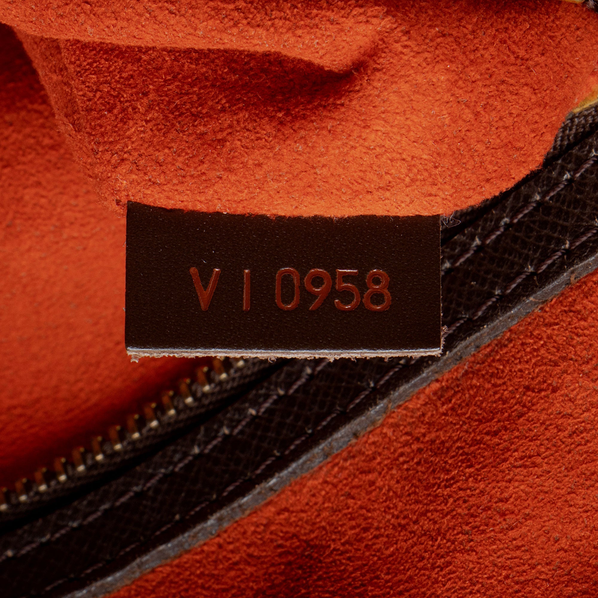 Louis Vuitton Vintage Damier Ebene Brera Satchel