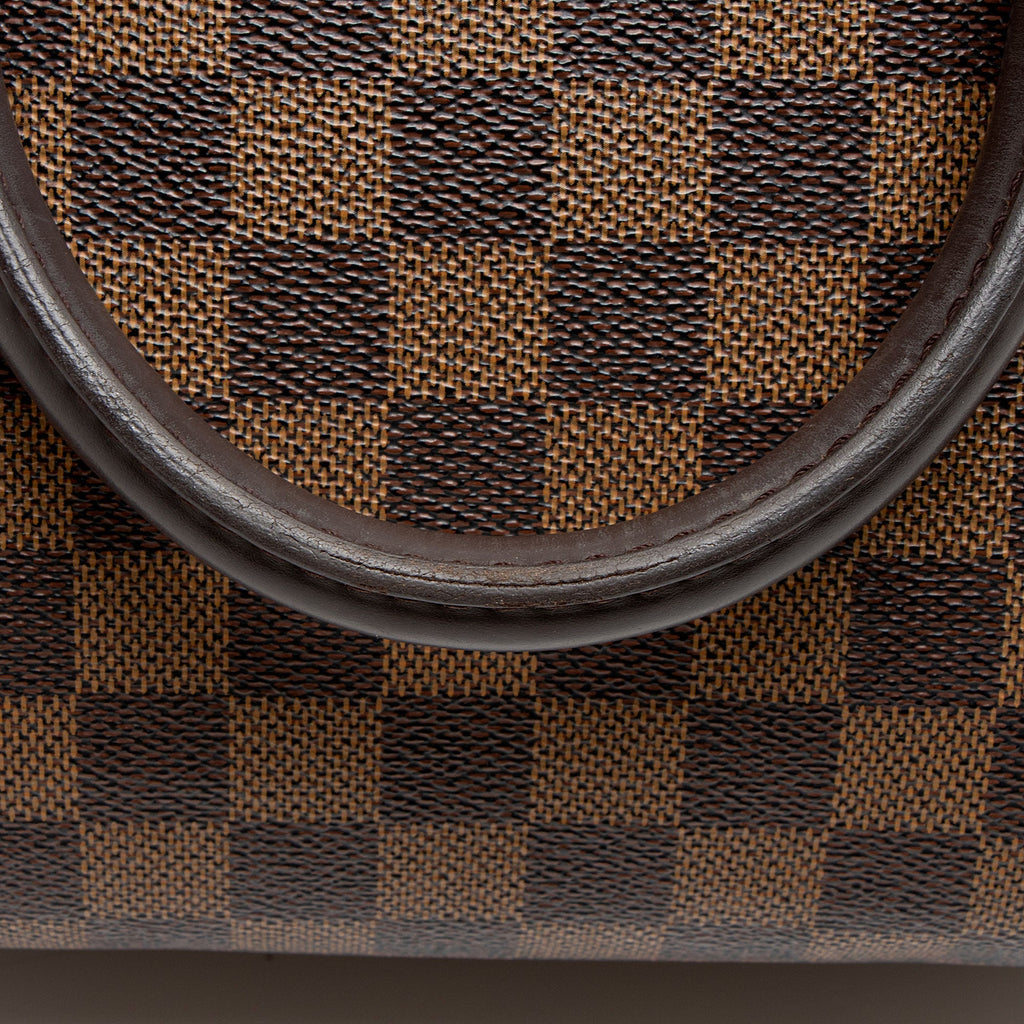 Louis Vuitton Vintage Damier Ebene Brera Satchel