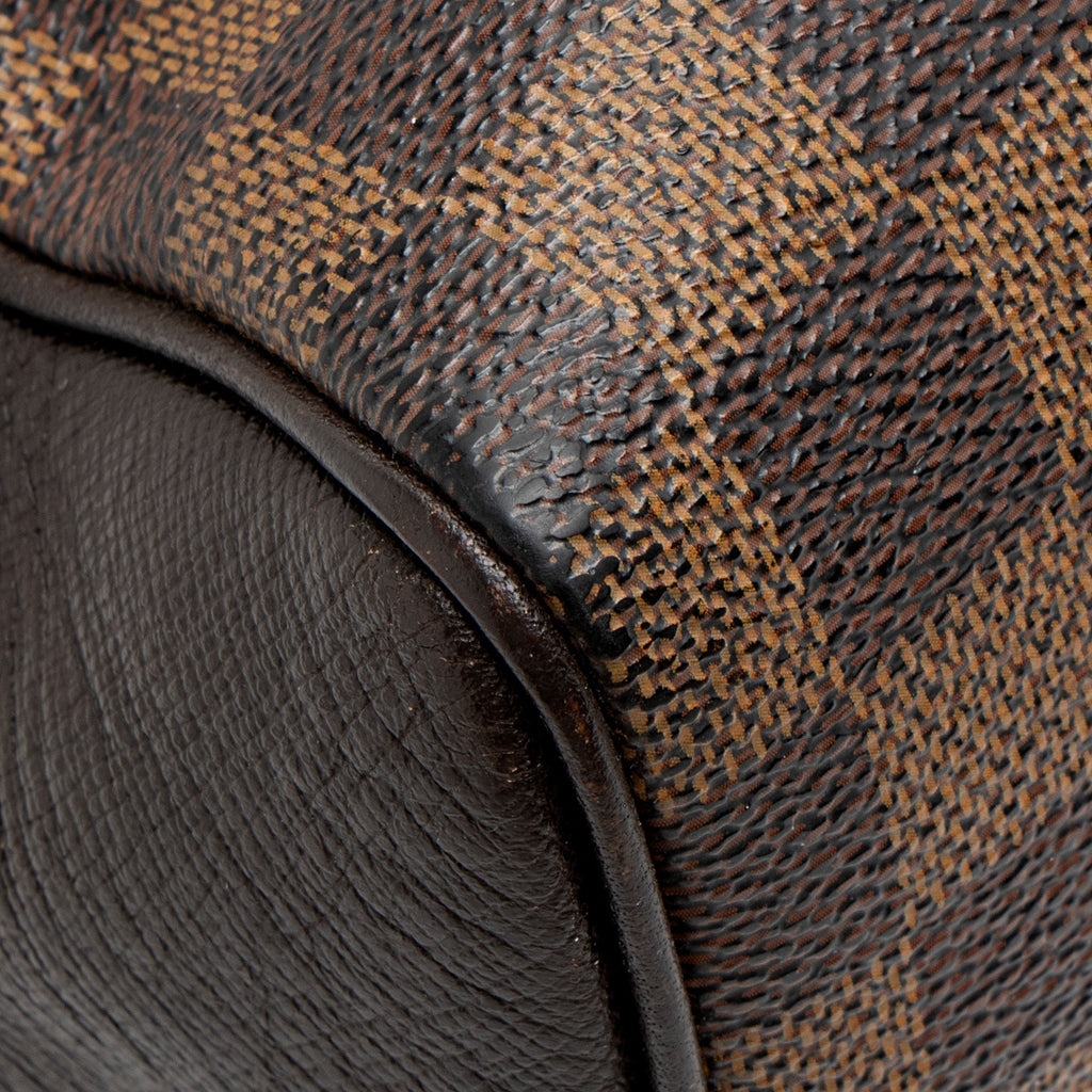 Louis Vuitton Vintage Damier Ebene Brera Satchel