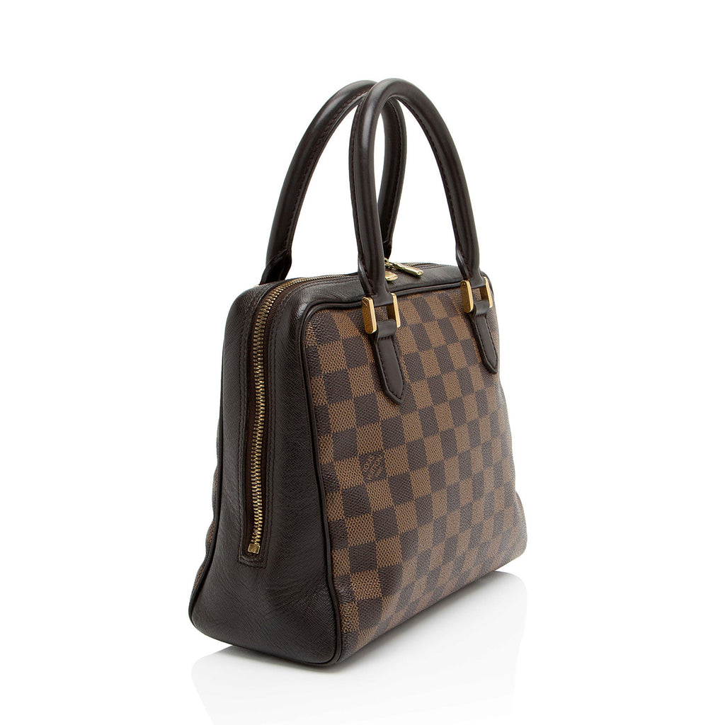 Louis Vuitton Vintage Damier Ebene Brera Satchel