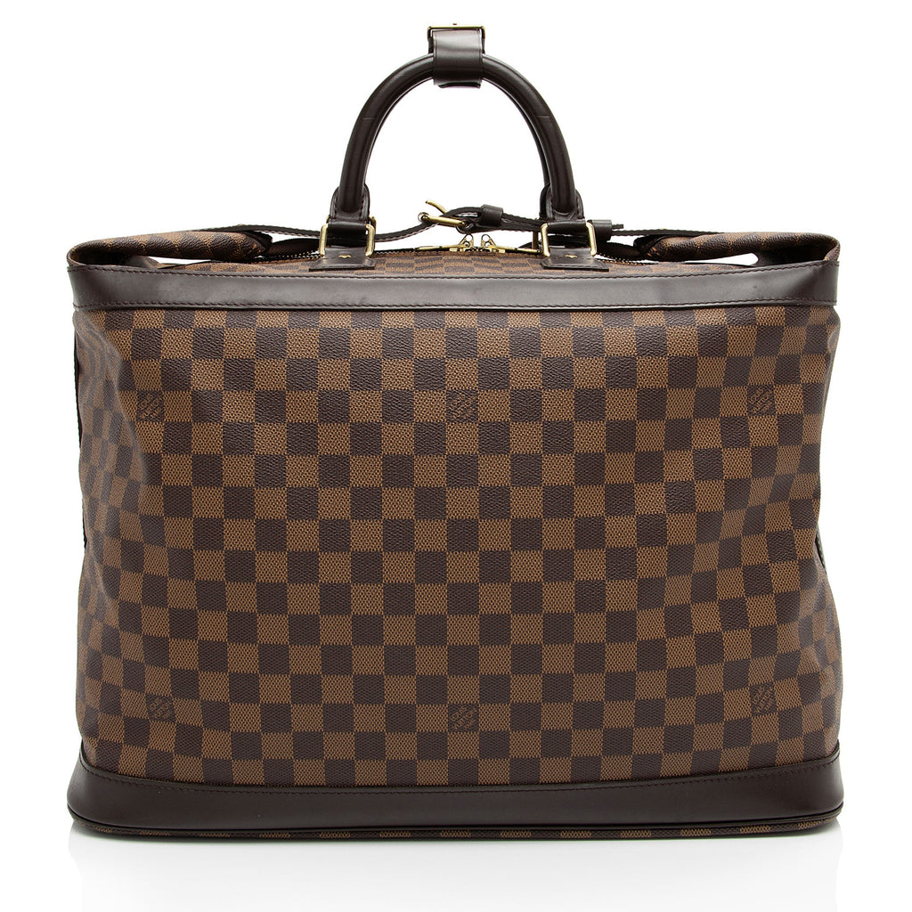Louis Vuitton Vintage Damier Ebene Centenaire Cruiser 45 Travel Bag (SHF-V4EeZ3)