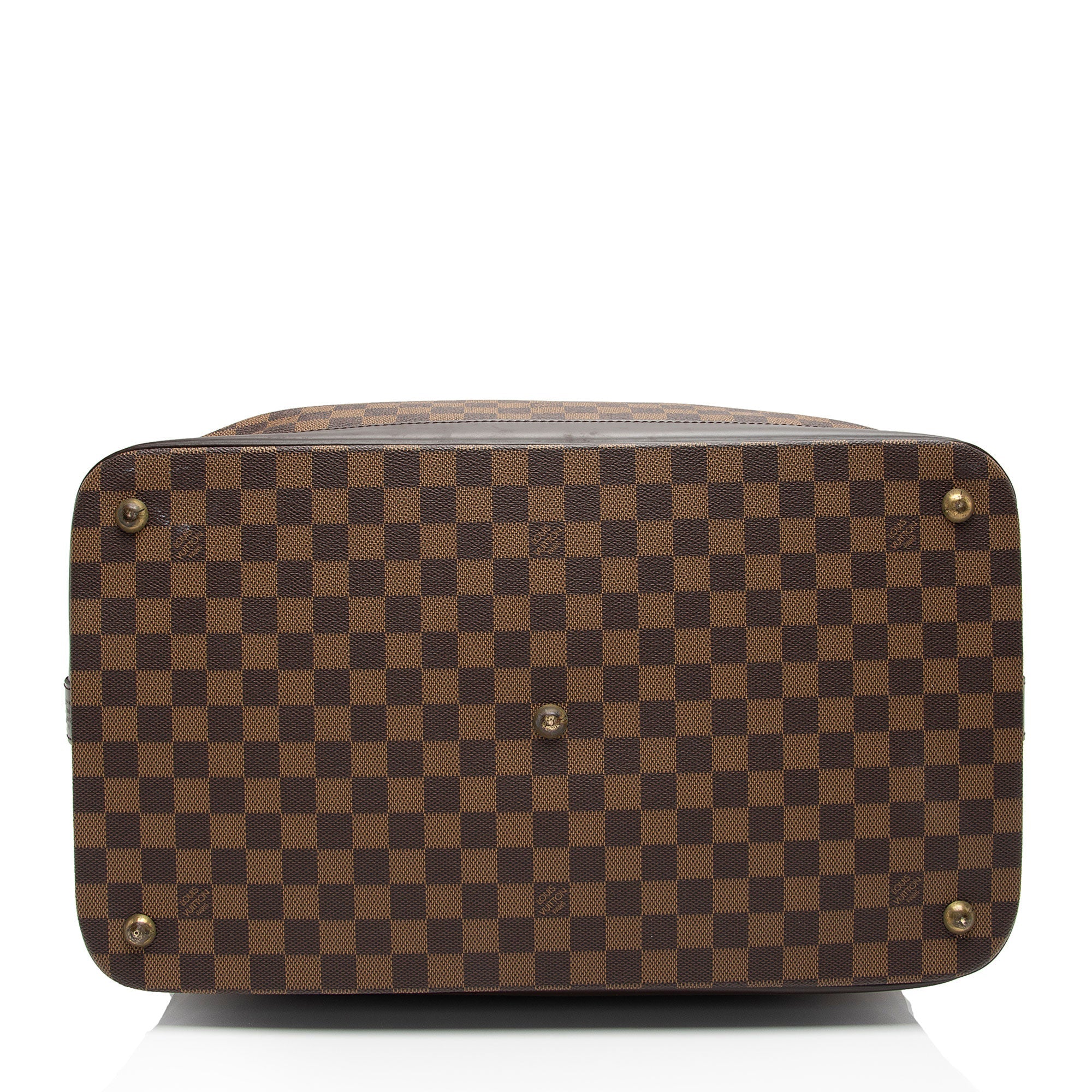 Louis Vuitton Vintage Damier Ebene Centenaire Cruiser 45 Travel Bag (SHF-V4EeZ3)