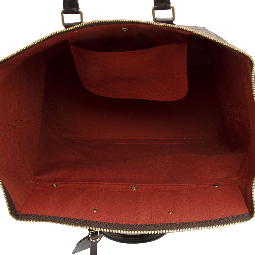 Louis Vuitton Vintage Damier Ebene Centenaire Cruiser 45 Travel Bag (SHF-V4EeZ3)