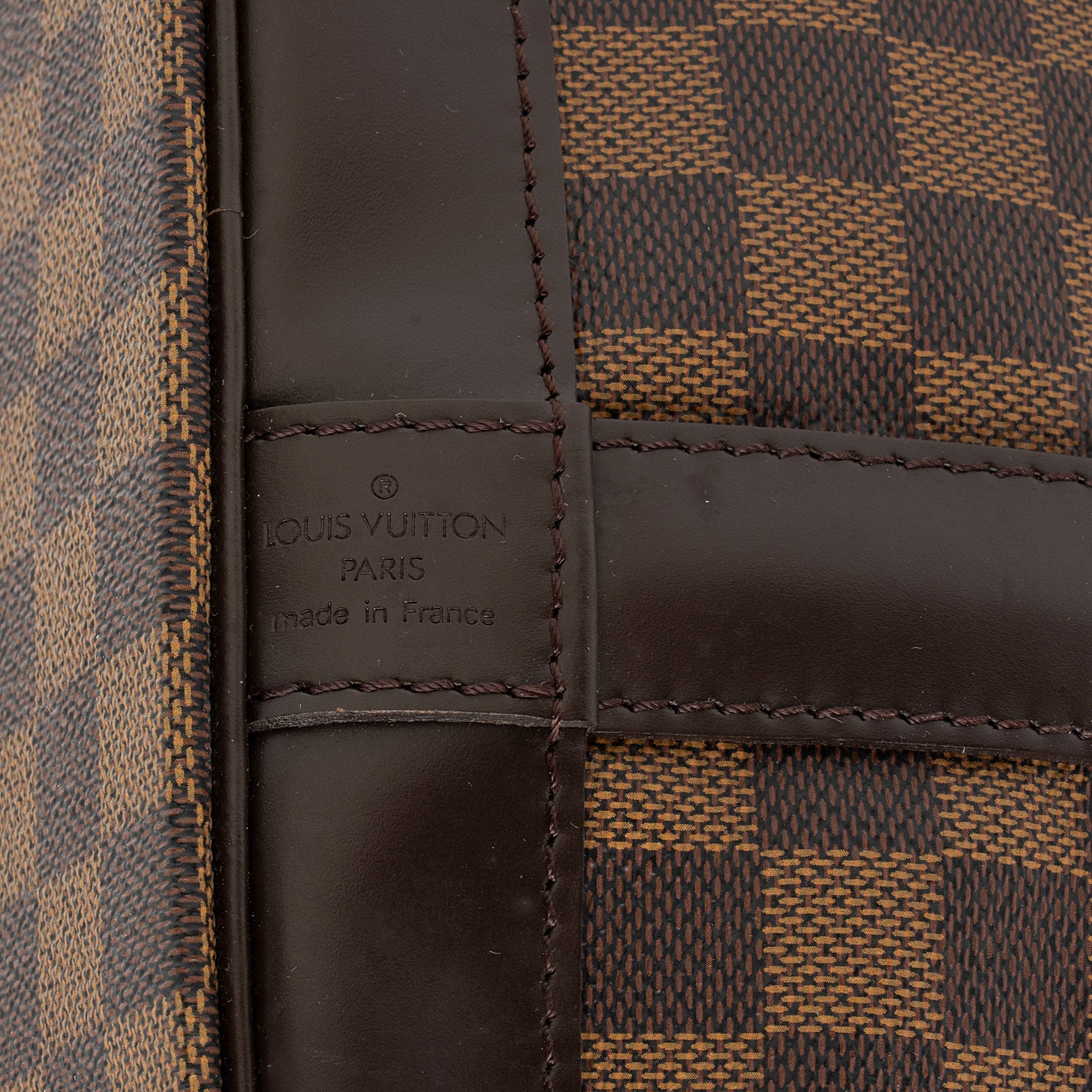Louis Vuitton Vintage Damier Ebene Centenaire Cruiser 45 Travel Bag (SHF-V4EeZ3)