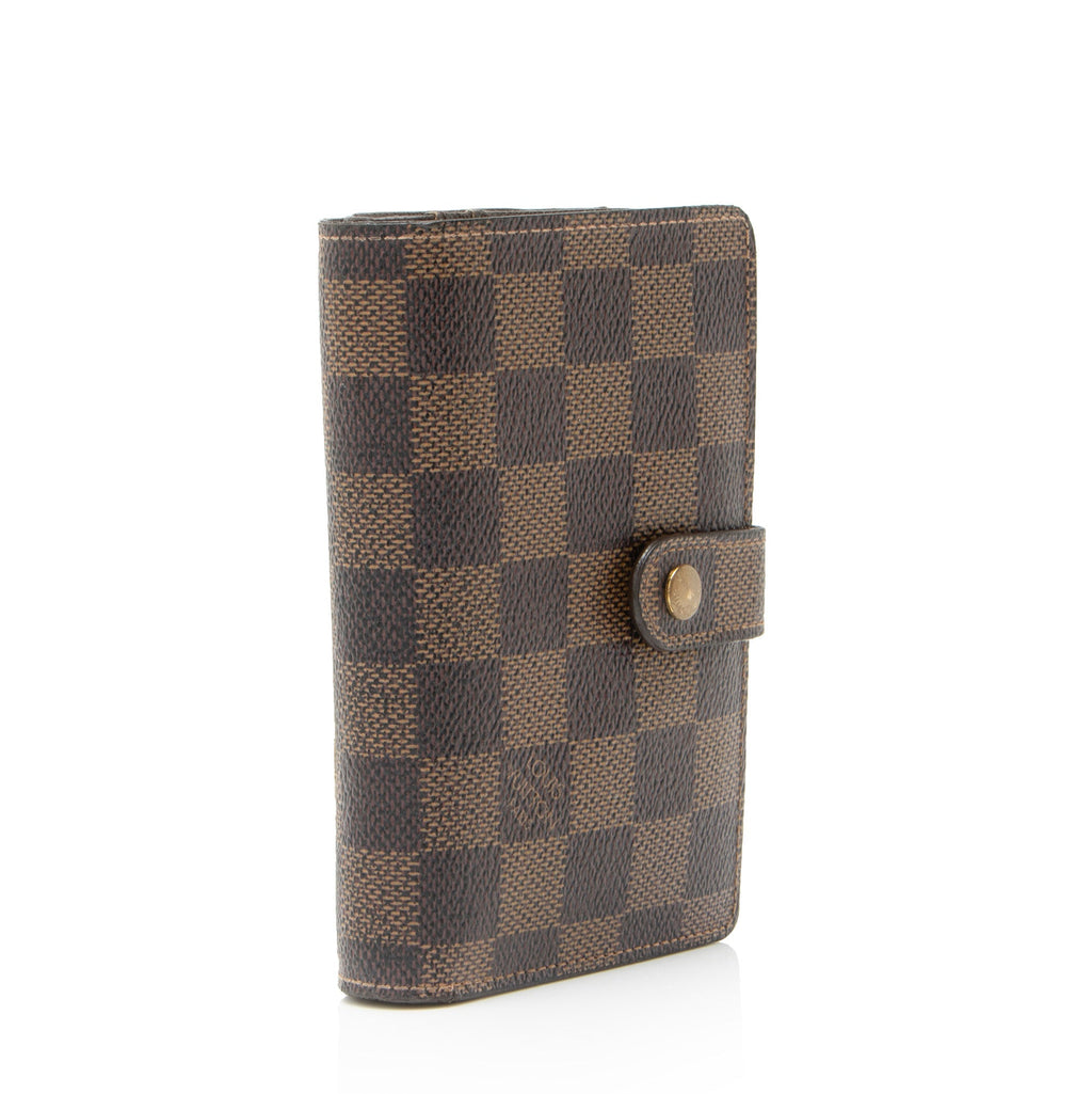 Louis Vuitton Vintage Damier Ebene French Wallet