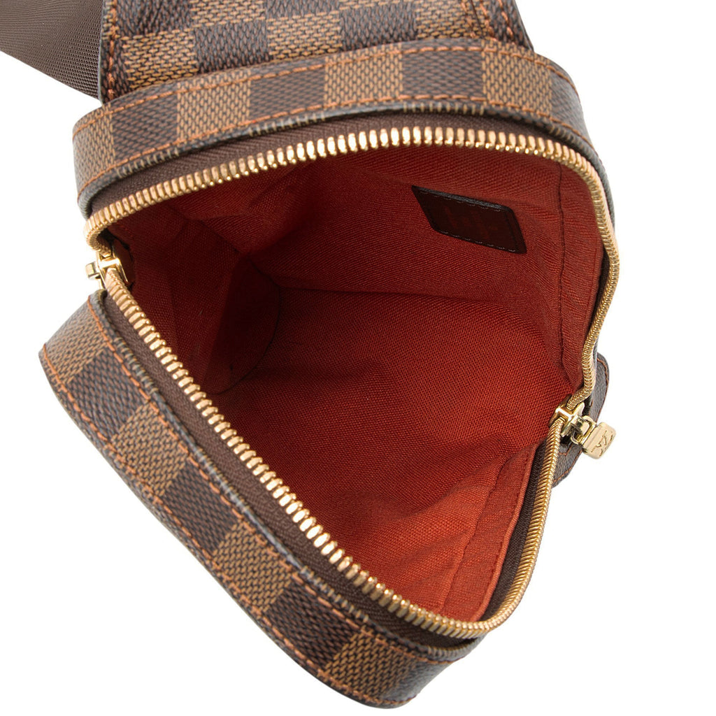 Louis Vuitton Vintage Damier Ebene Geronimos Sling Bag