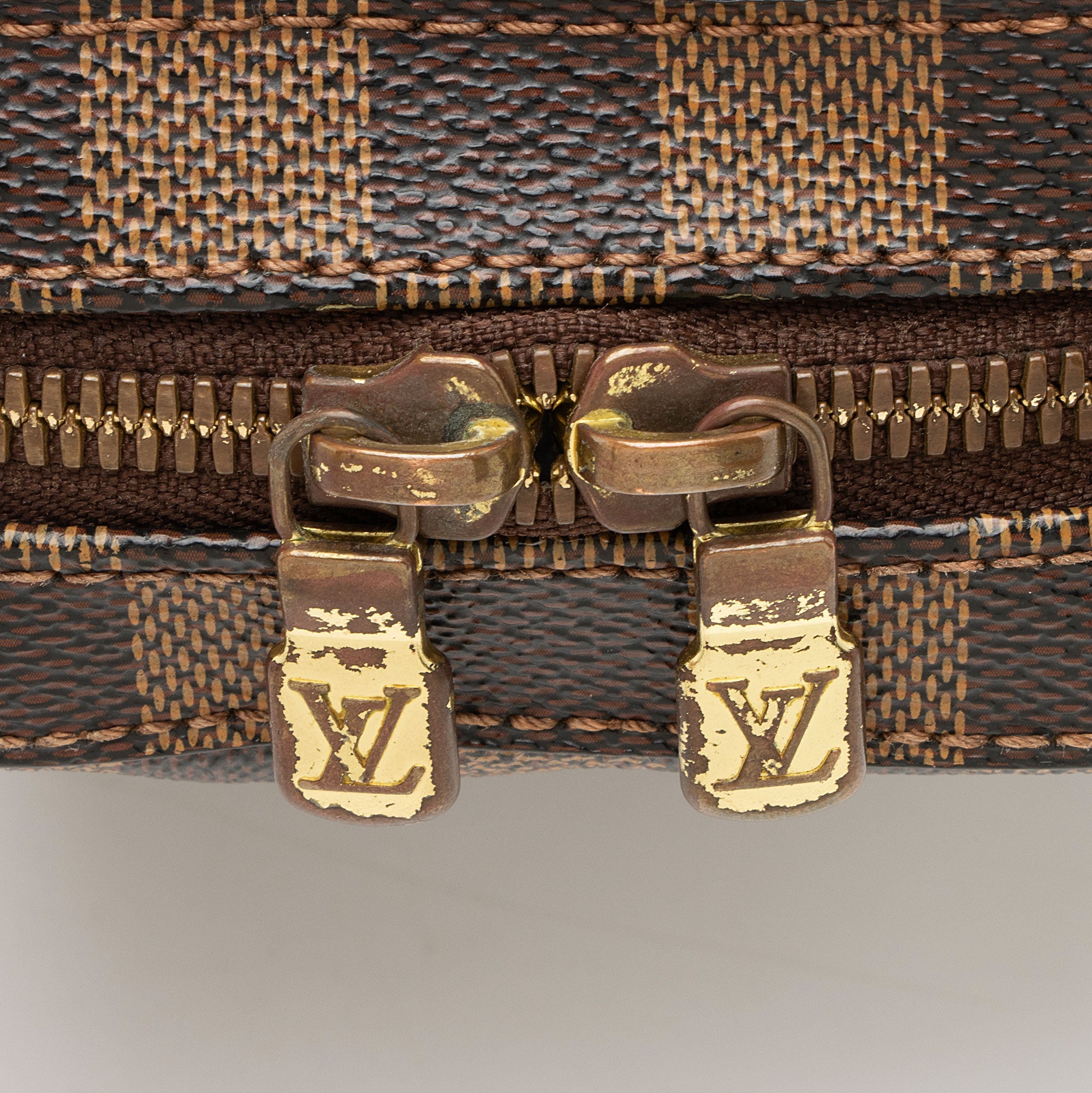 Louis Vuitton Vintage Damier Ebene Geronimos Sling Bag