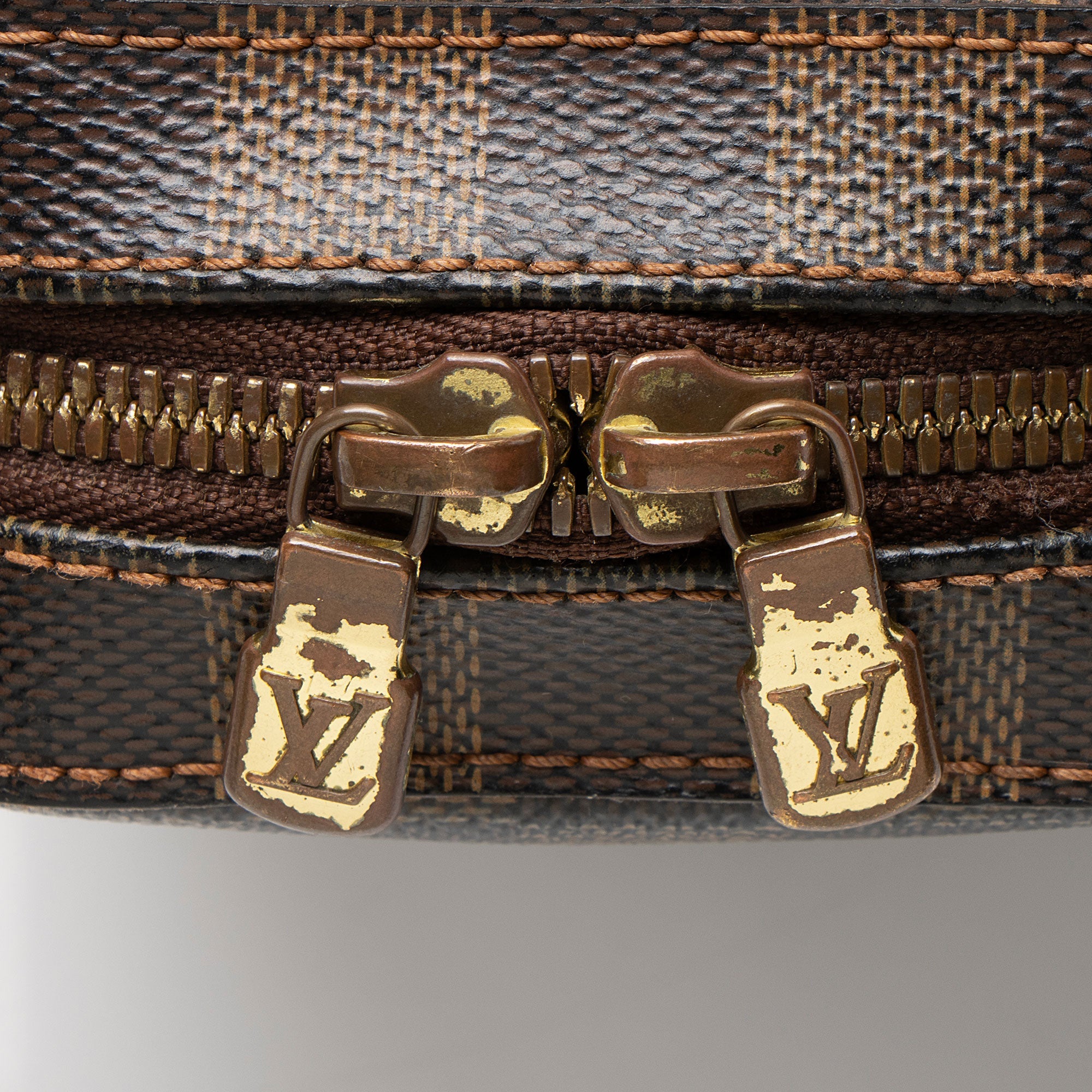 Louis Vuitton Vintage Damier Ebene Geronimos Sling Bag