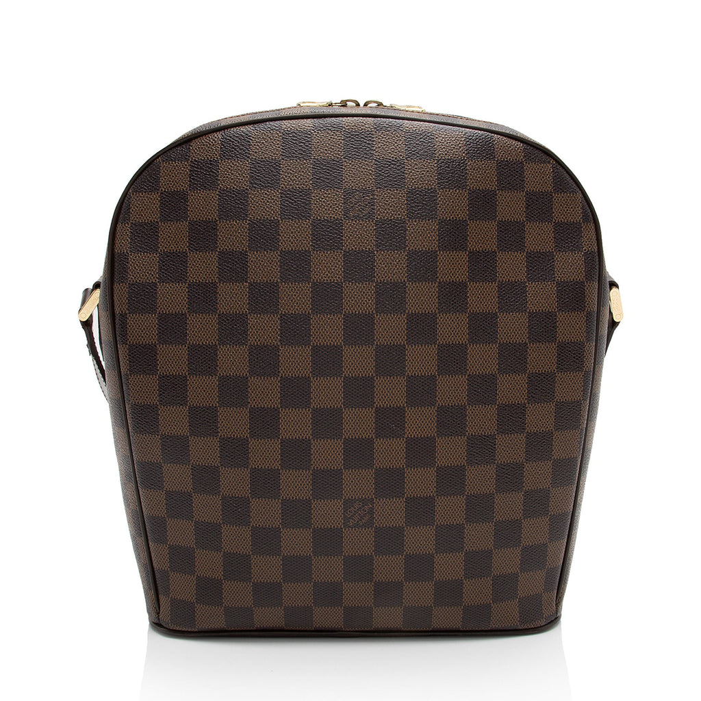 Louis Vuitton Vintage Damier Ebene Ipanema GM Shoulder Bag