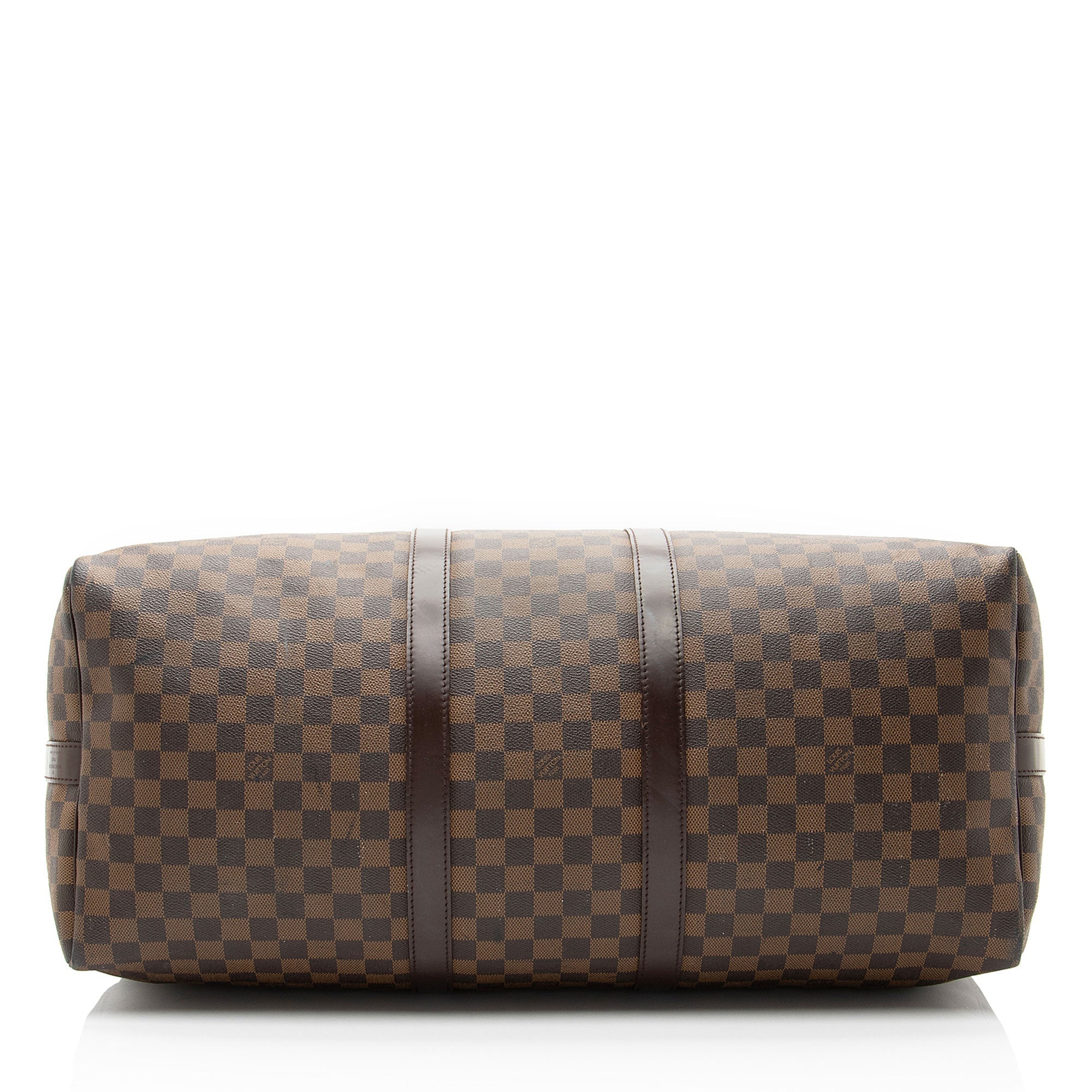 Louis Vuitton Vintage Damier Ebene Keepall Bandouliere 55 Duffle