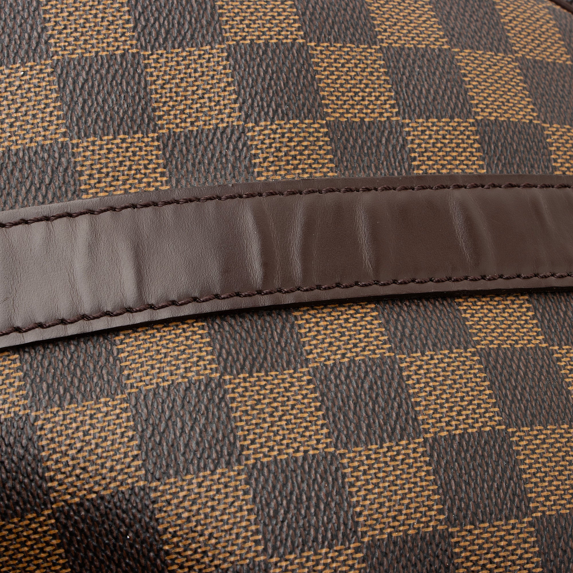 Louis Vuitton Vintage Damier Ebene Keepall Bandouliere 55 Duffle