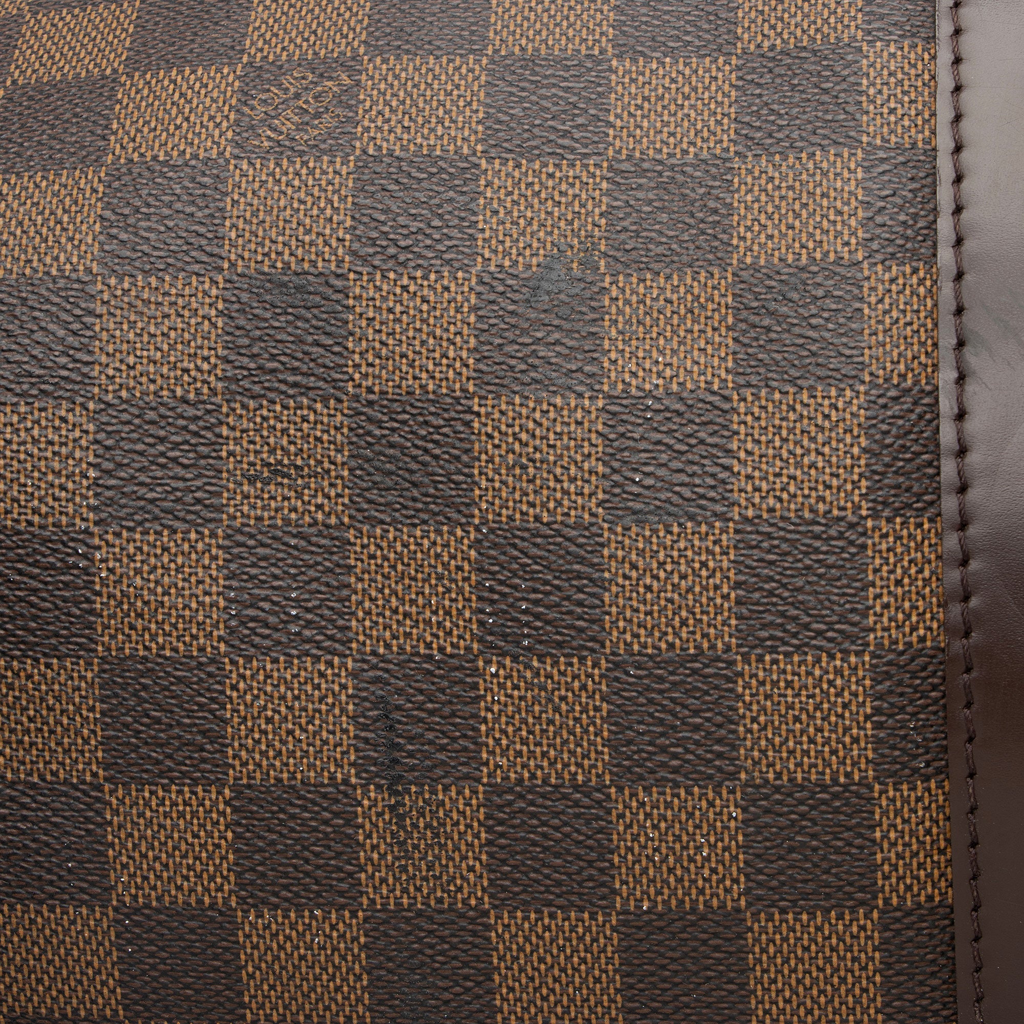 Louis Vuitton Vintage Damier Ebene Keepall Bandouliere 55 Duffle