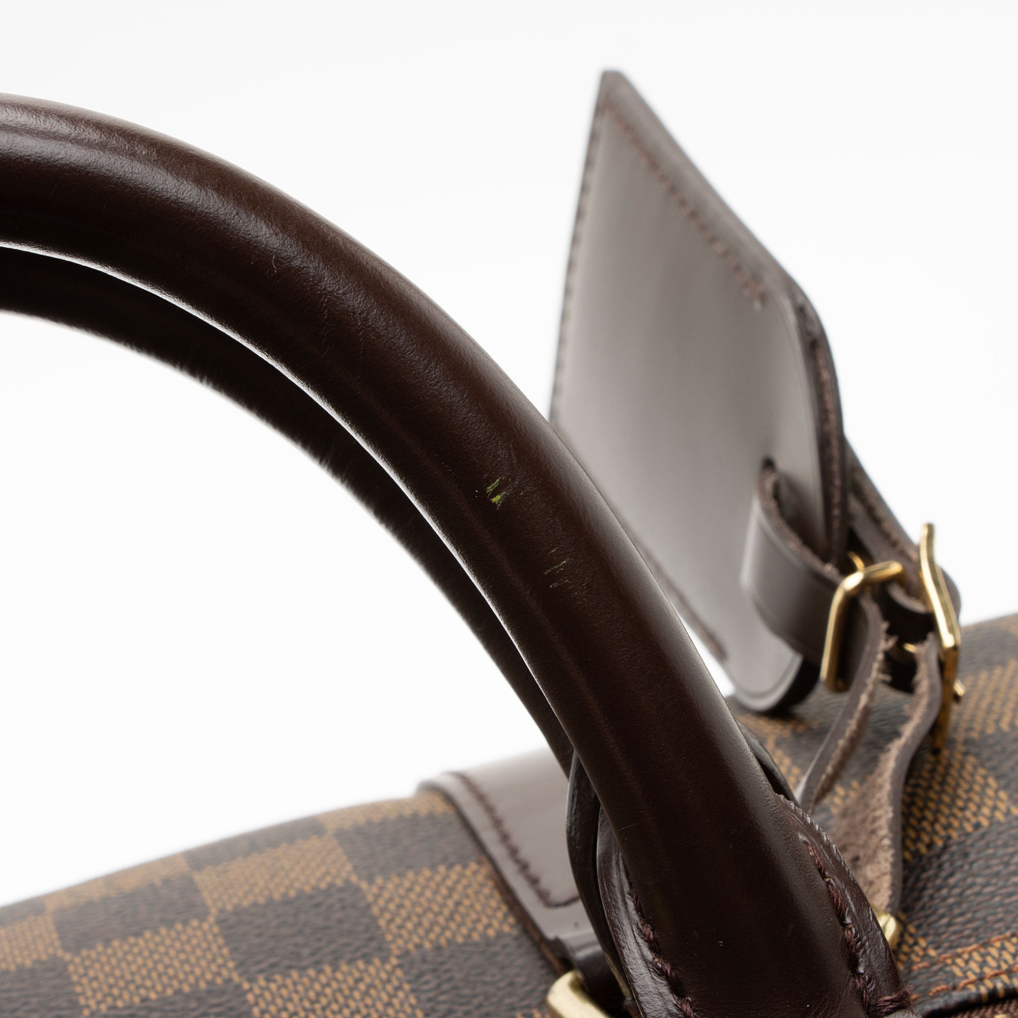 Louis Vuitton Vintage Damier Ebene Keepall Bandouliere 55 Duffle