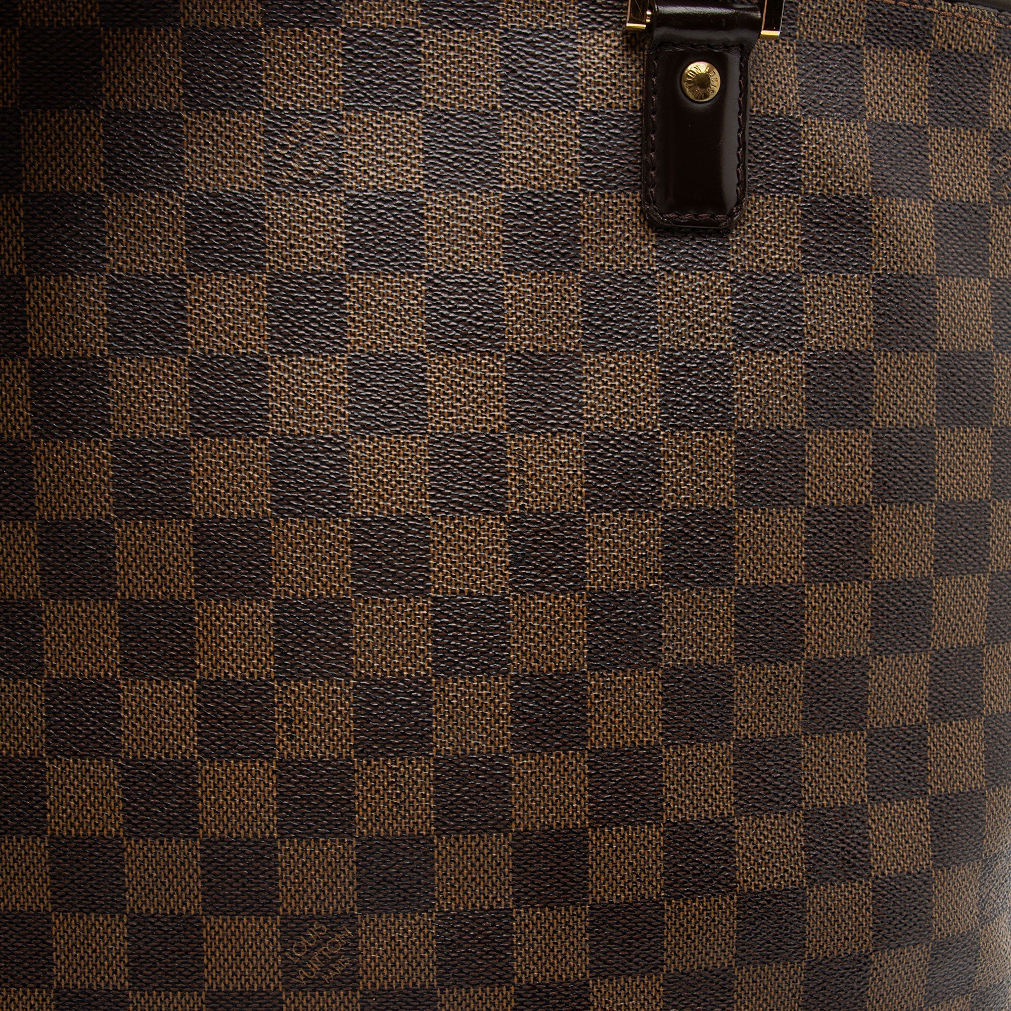 Louis Vuitton Vintage Damier Ebene Manosque GM Tote (SHF-FjEgLy)