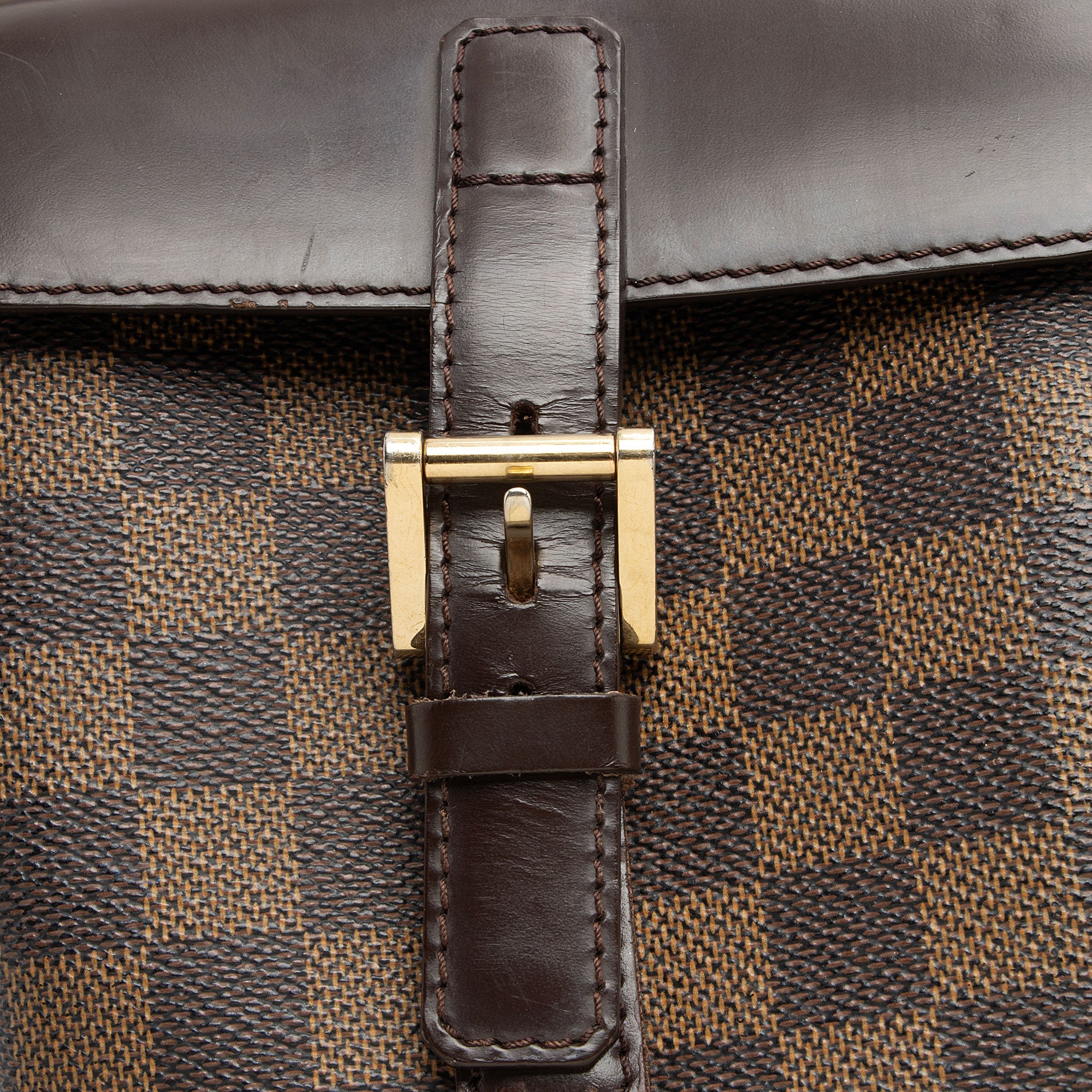 Louis Vuitton Vintage Damier Ebene Manosque GM Tote (SHF-FjEgLy)
