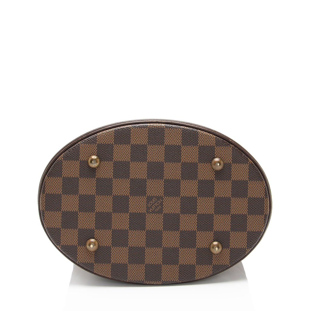 Louis Vuitton Vintage Damier Ebene Marais Bucket Tote