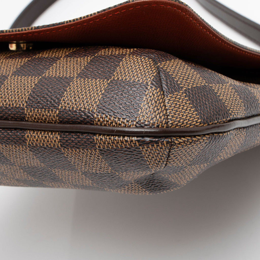 Louis Vuitton Vintage Damier Ebene Musette Salsa Shoulder Bag (SHF-IIsrMl)