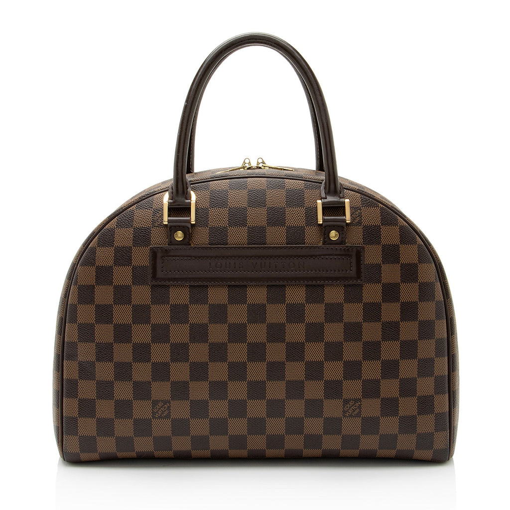 Louis Vuitton Vintage Damier Ebene Nolita MM Satchel (SHF-EdJeCk)