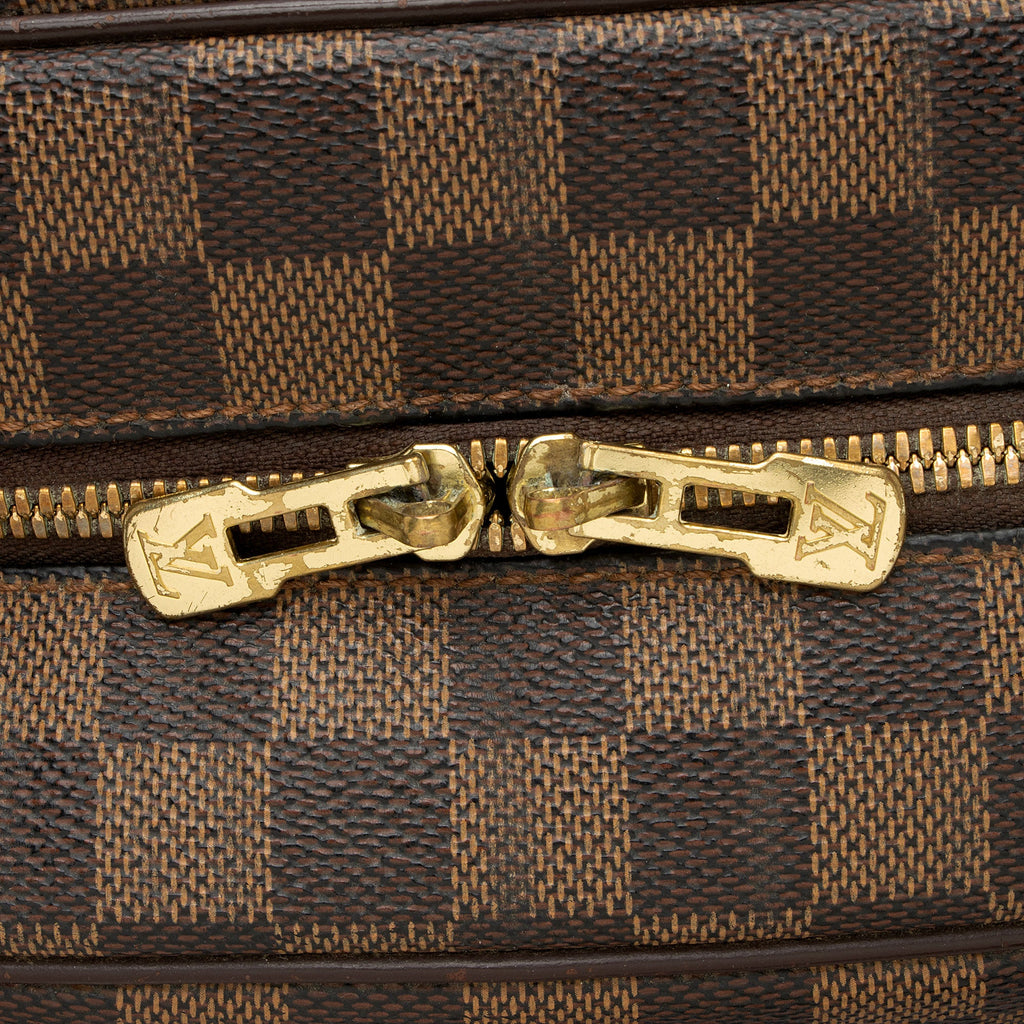 Louis Vuitton Vintage Damier Ebene Nolita MM Satchel (SHF-EdJeCk)