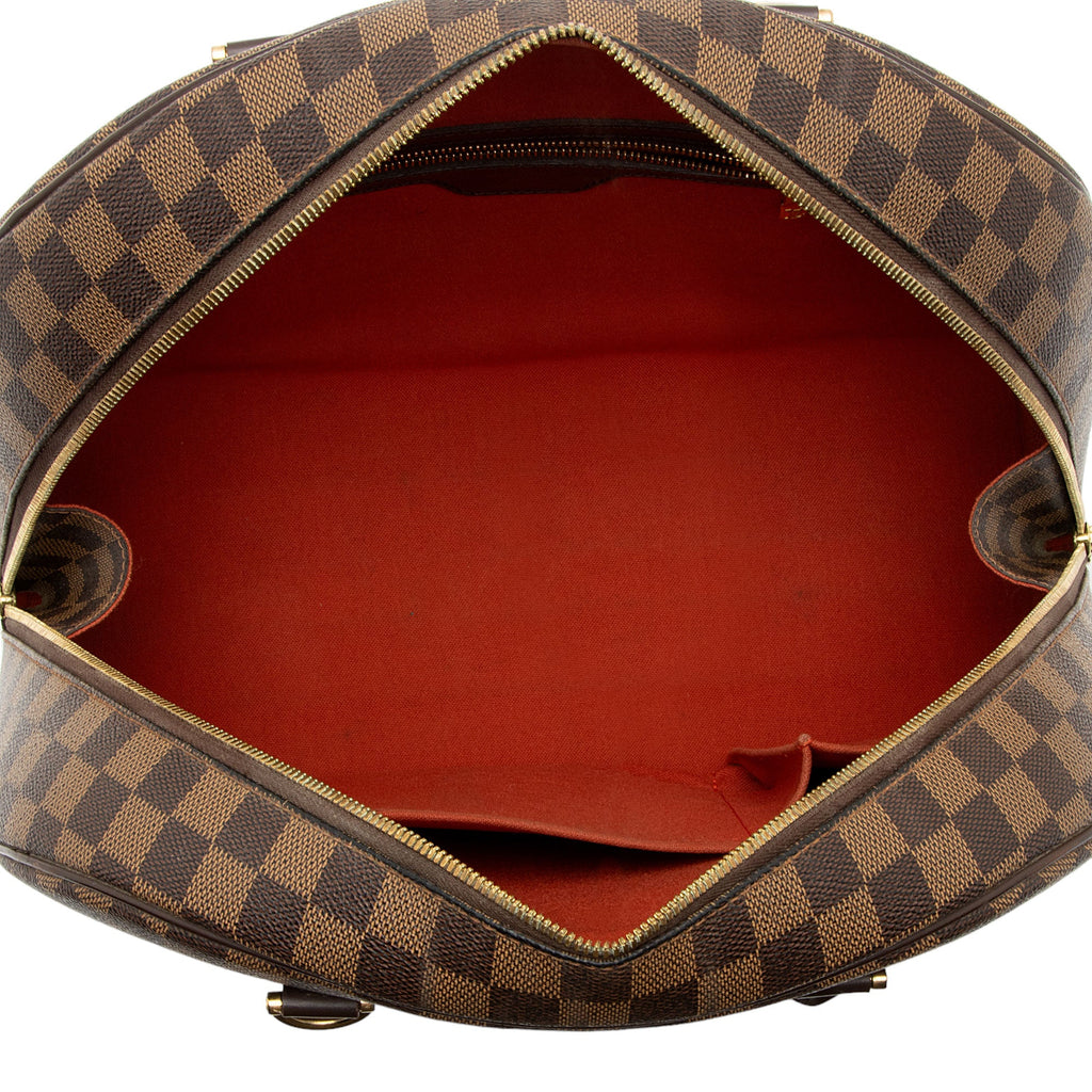 Louis Vuitton Vintage Damier Ebene Nolita MM Satchel (SHF-EdJeCk)