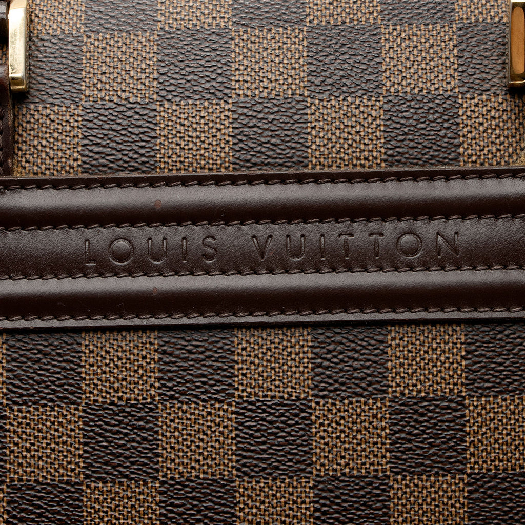 Louis Vuitton Vintage Damier Ebene Nolita MM Satchel (SHF-EdJeCk)