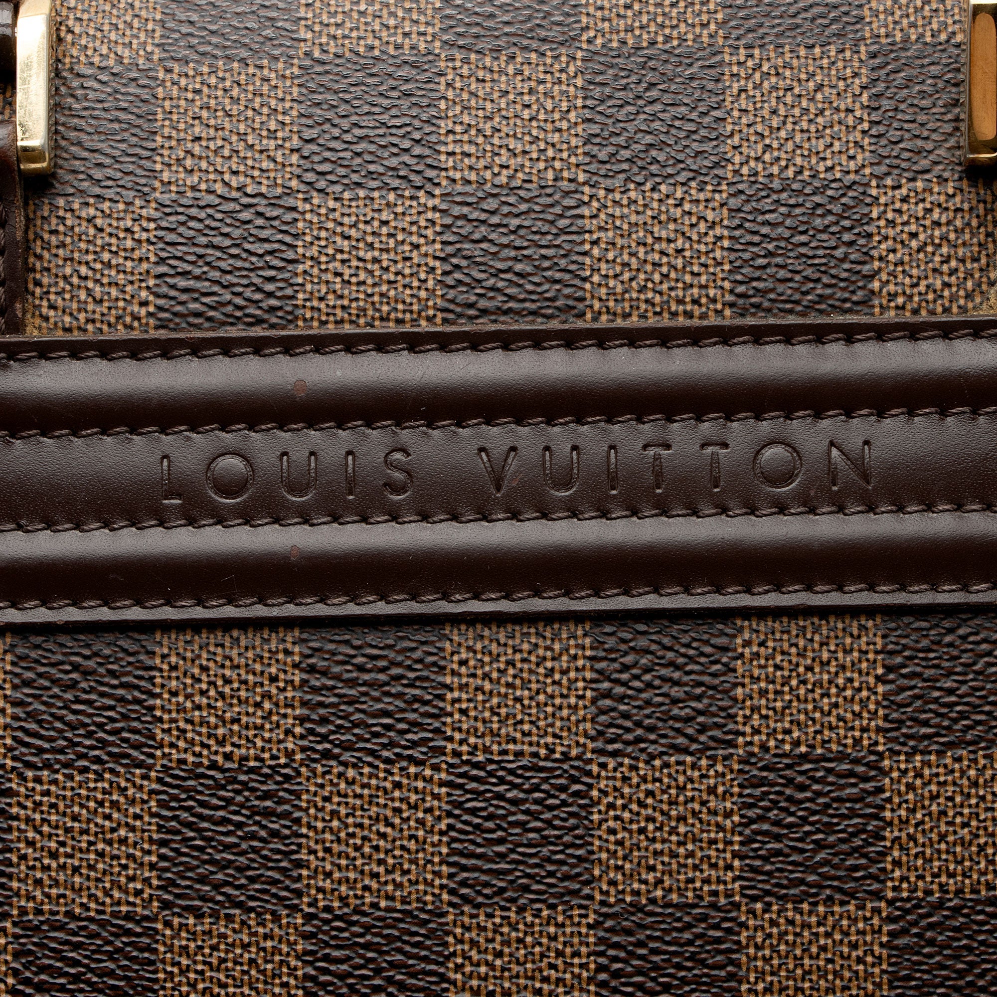 Louis Vuitton Vintage Damier Ebene Nolita MM Satchel (SHF-EdJeCk)