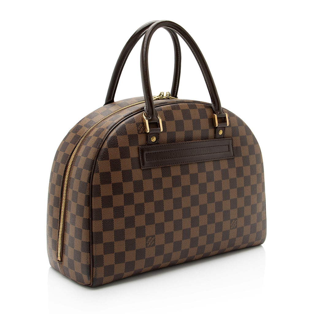 Louis Vuitton Vintage Damier Ebene Nolita MM Satchel (SHF-EdJeCk)