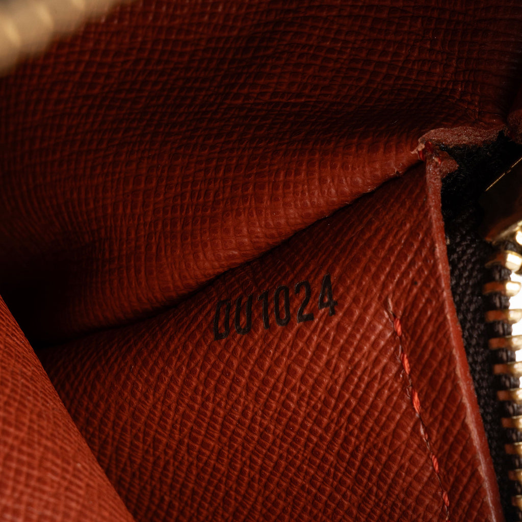 Louis Vuitton Vintage Damier Ebene Papillon 26 Satchel