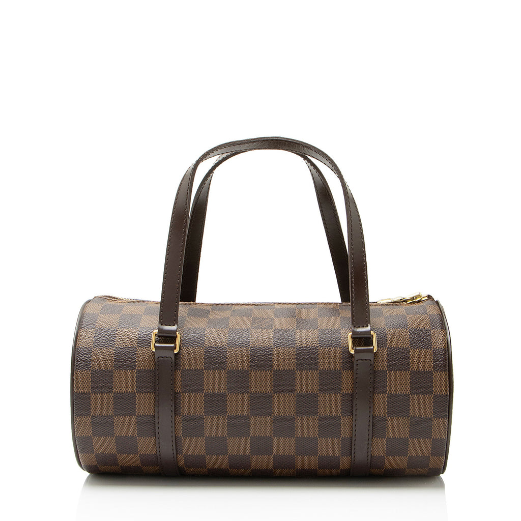 Louis Vuitton Vintage Damier Ebene Papillon 26 Satchel