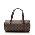 Louis Vuitton Vintage Damier Ebene Papillon 26 Satchel