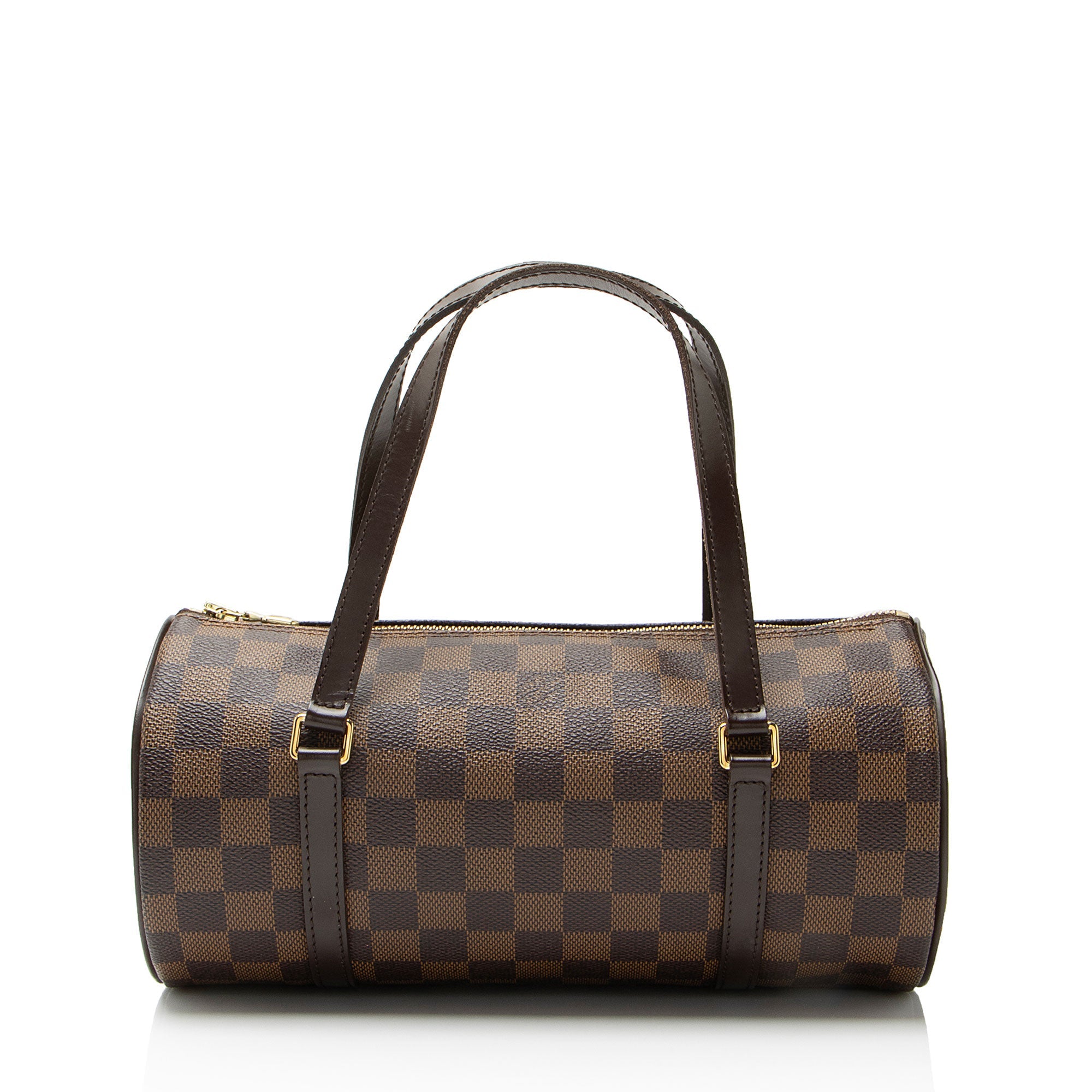 Louis Vuitton Vintage Damier Ebene Papillon 26 Satchel