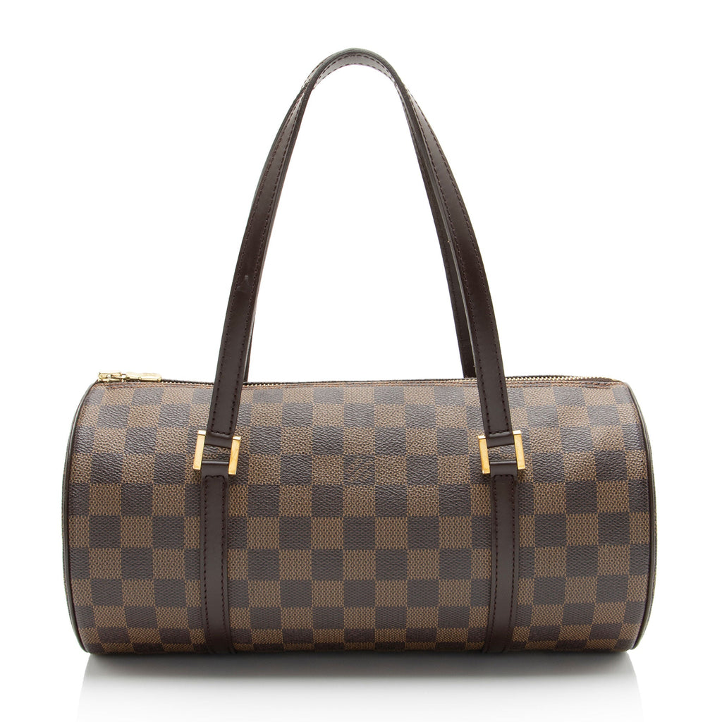 Louis Vuitton Vintage Damier Ebene Papillon 30 Satchel