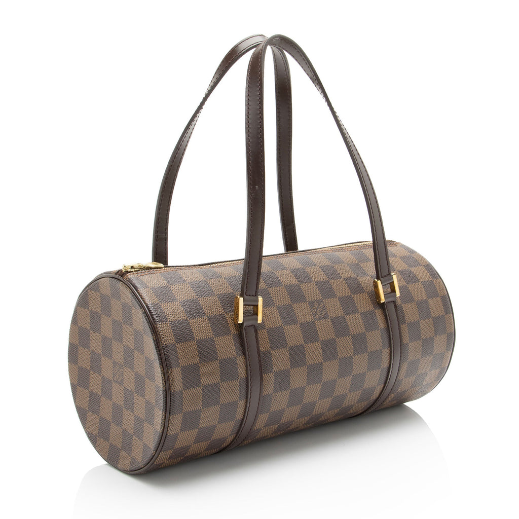 Louis Vuitton Vintage Damier Ebene Papillon 30 Satchel