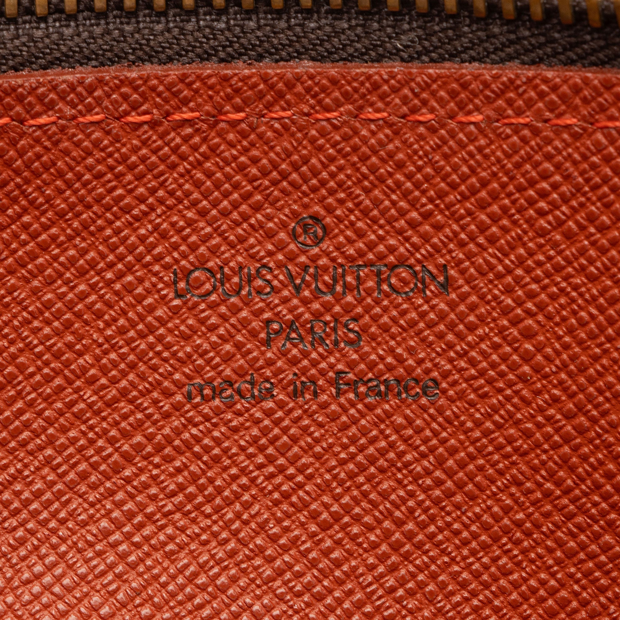Louis Vuitton Vintage Damier Ebene Papillon 30 Satchel