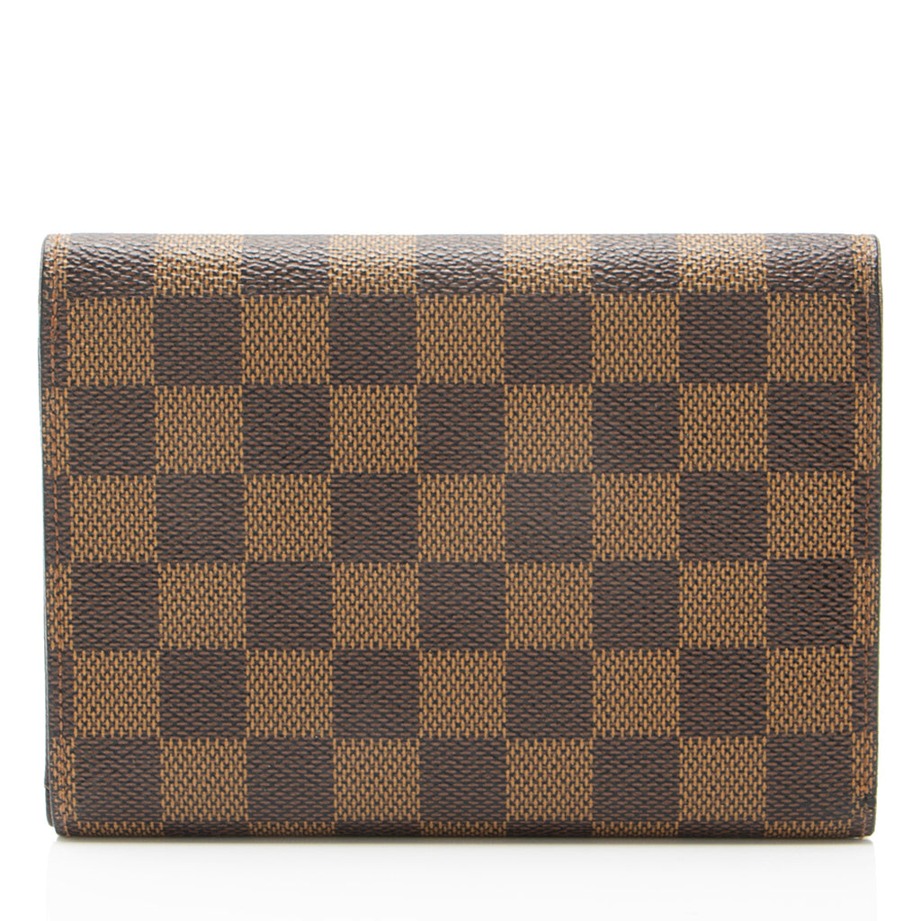 Louis Vuitton Vintage Damier Ebene Porte Tresor Etui Papiers Wallet