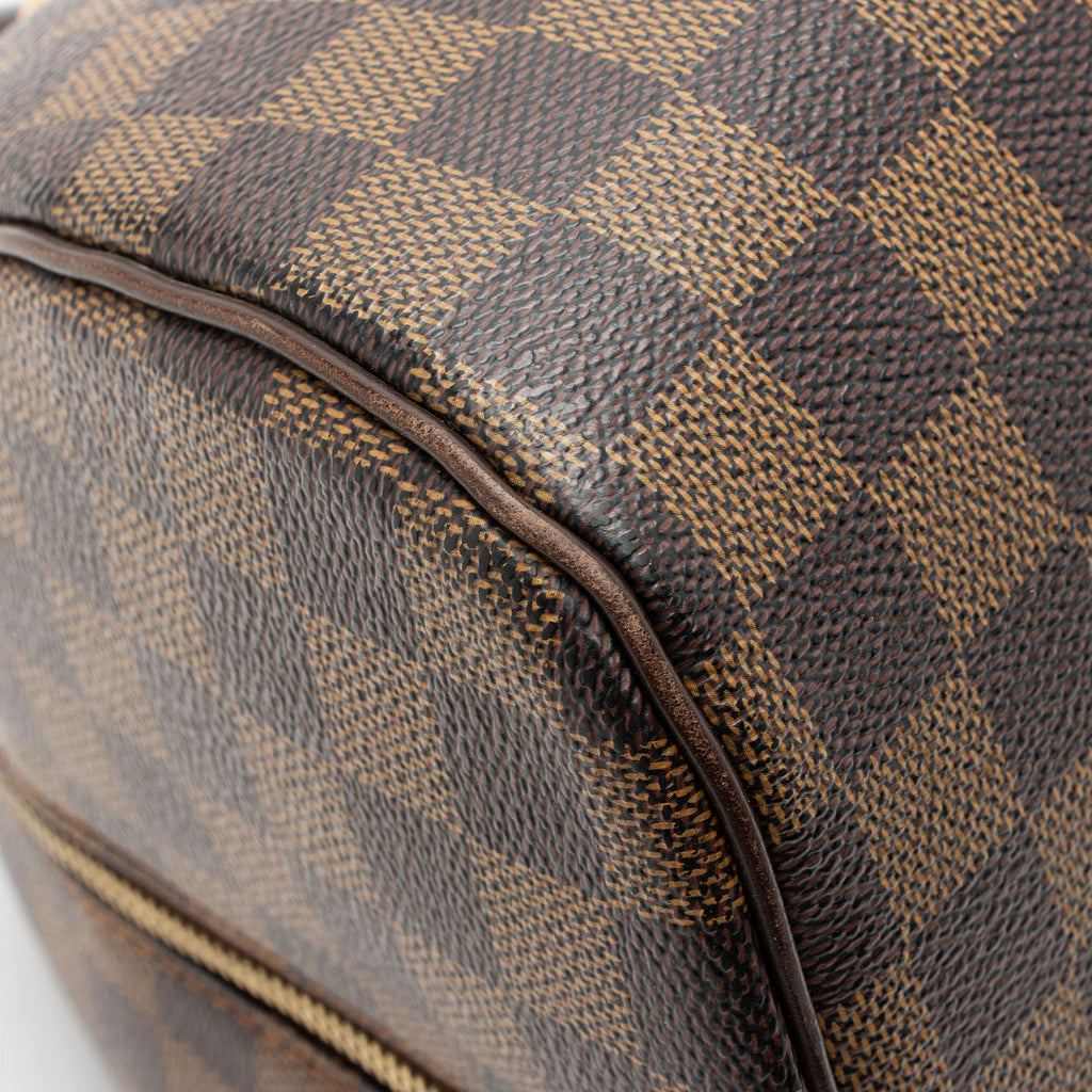 Louis Vuitton Vintage Damier Ebene Ribera MM Satchel
