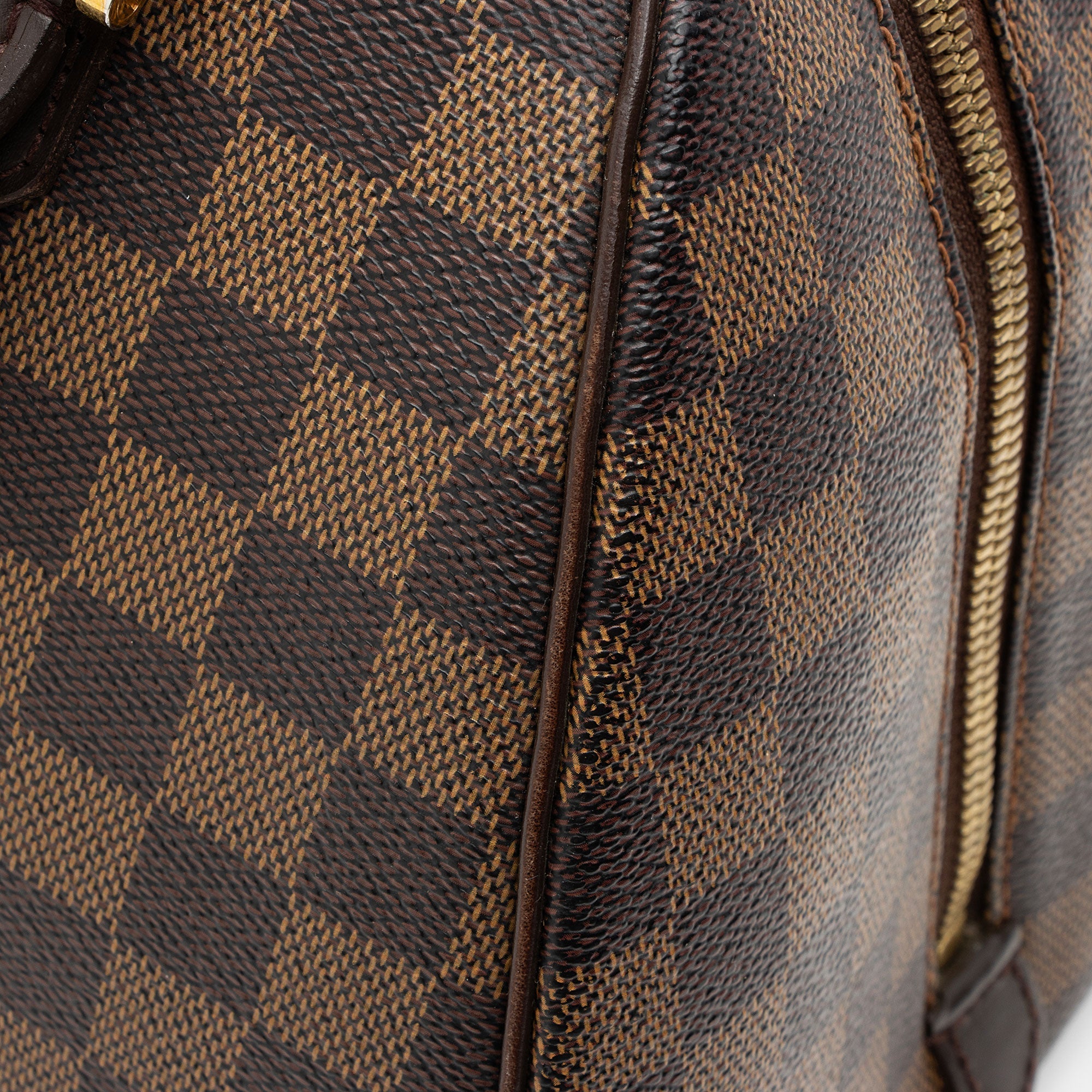 Louis Vuitton Vintage Damier Ebene Ribera MM Satchel
