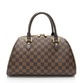 Louis Vuitton Vintage Damier Ebene Ribera MM Satchel