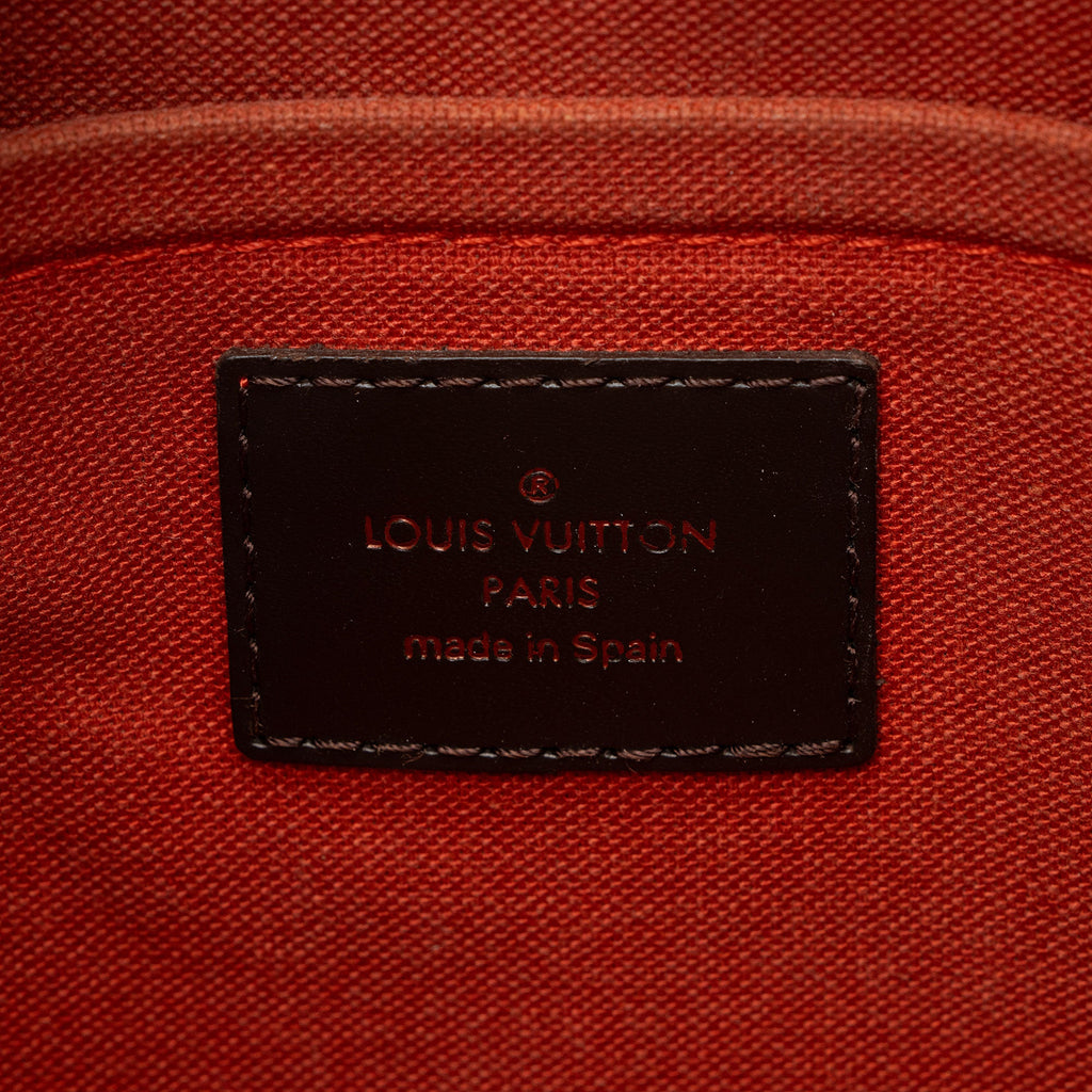 Louis Vuitton Vintage Damier Ebene Ribera MM Satchel