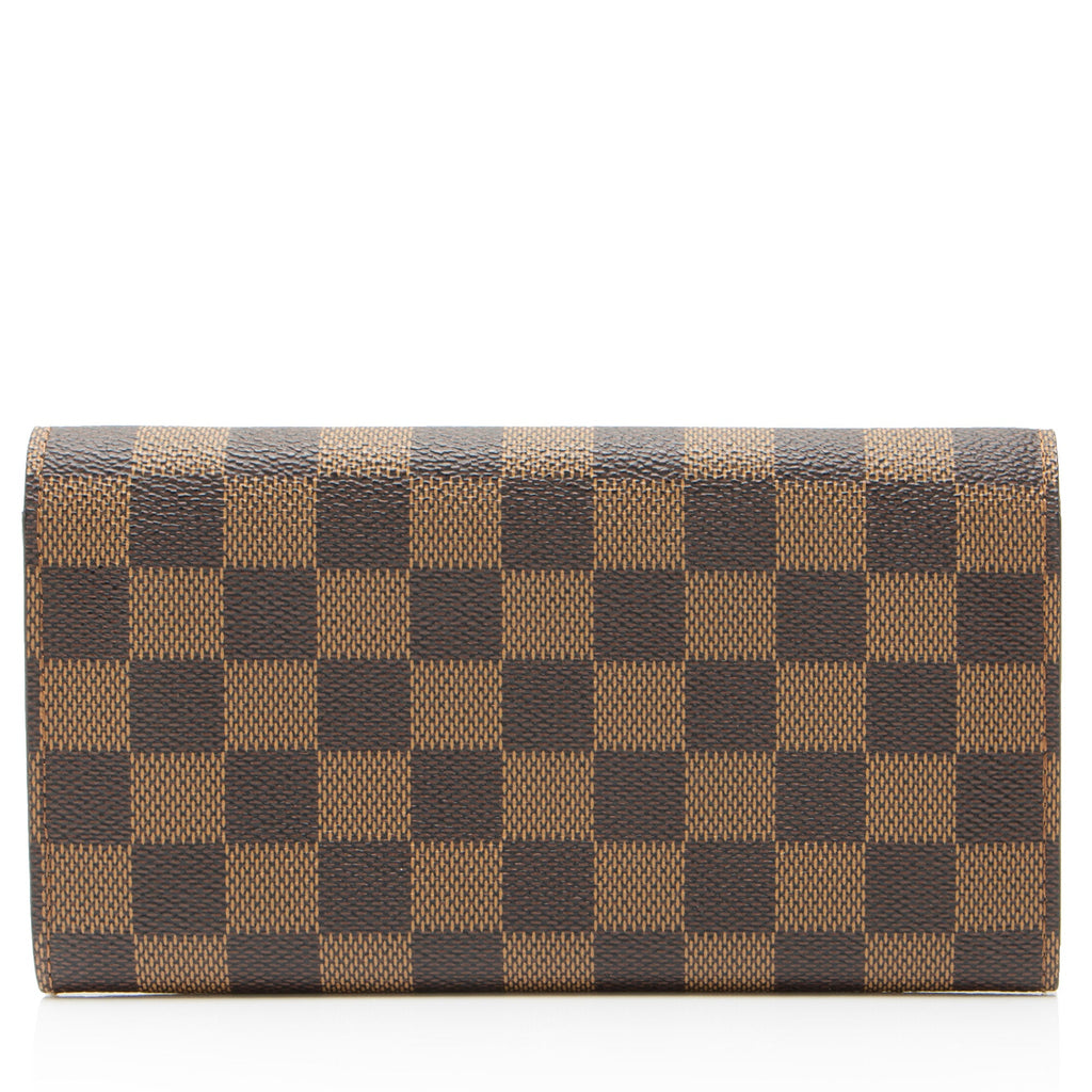 Louis Vuitton Vintage Damier Ebene Sarah Wallet