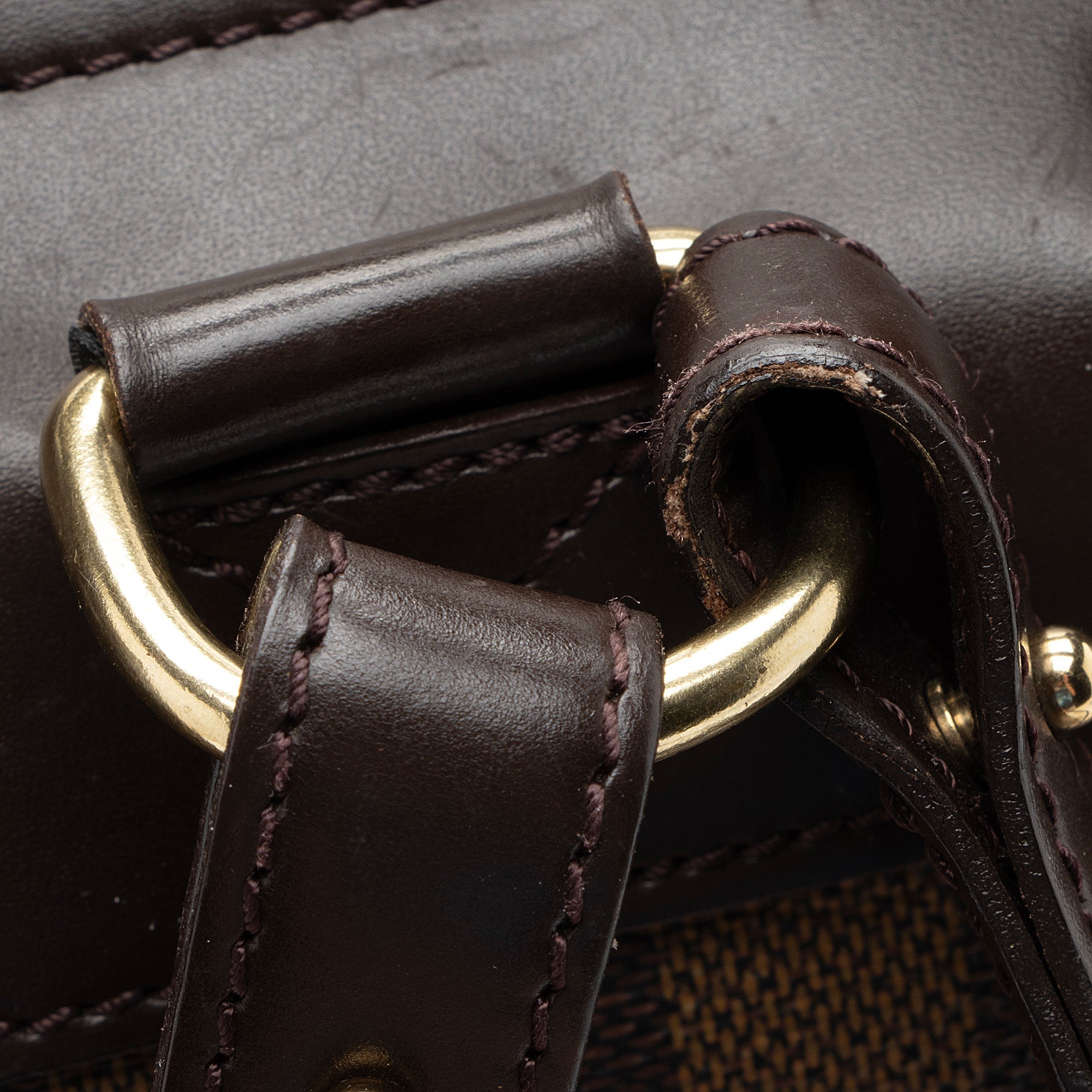 Louis Vuitton Vintage Damier Ebene Soho Backpack